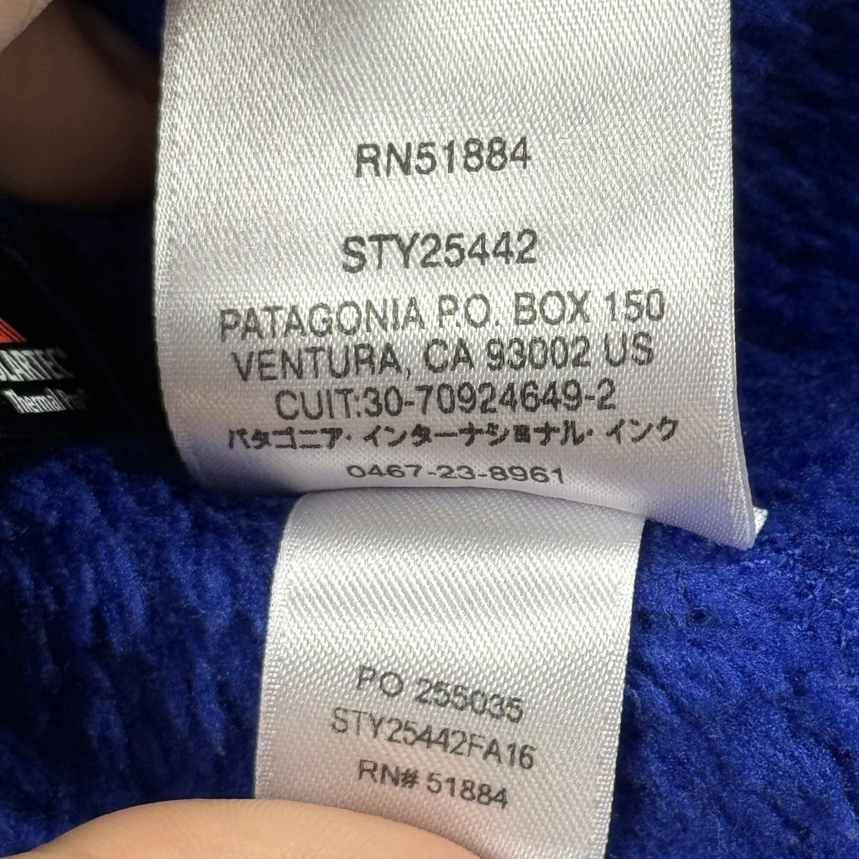 Patagonia PATAGONIA WOMENS JACKET Snap-T Fleece Pullover Deep Purple Blue SMALL Size S / US 4 / IT 40 - 7 Thumbnail
