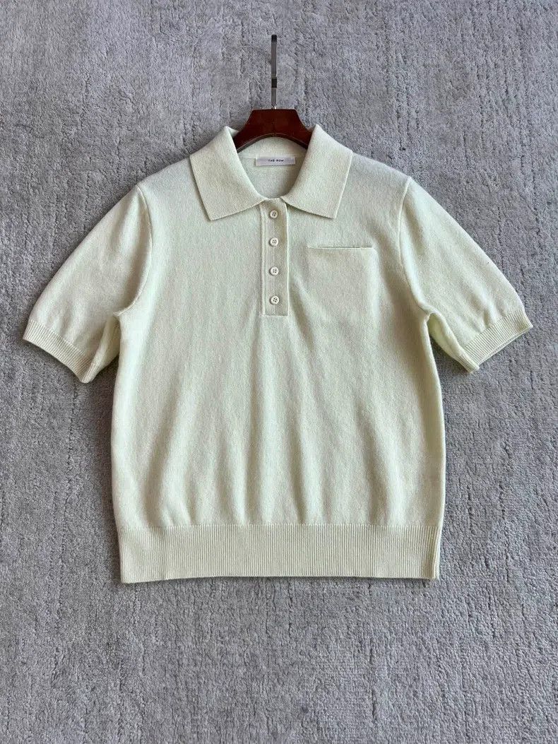 The Row The row Ladies cashmere Polo shirt Size S / US 4 / IT 40 - 1 Thumbnail