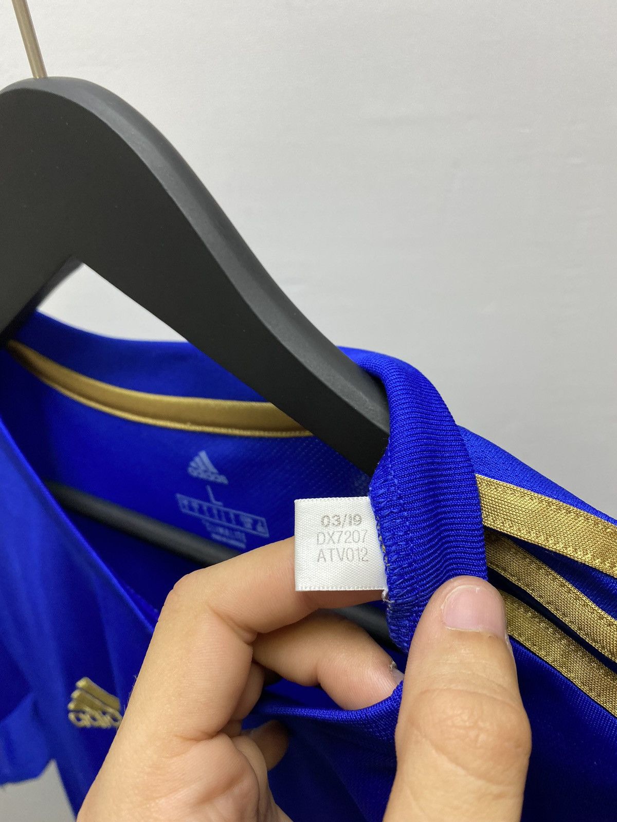 Adidas Leicester City 2019-2020 Home Soccer Jersey Football Shirt Size US L / EU 52-54 / 3 - 17 Thumbnail