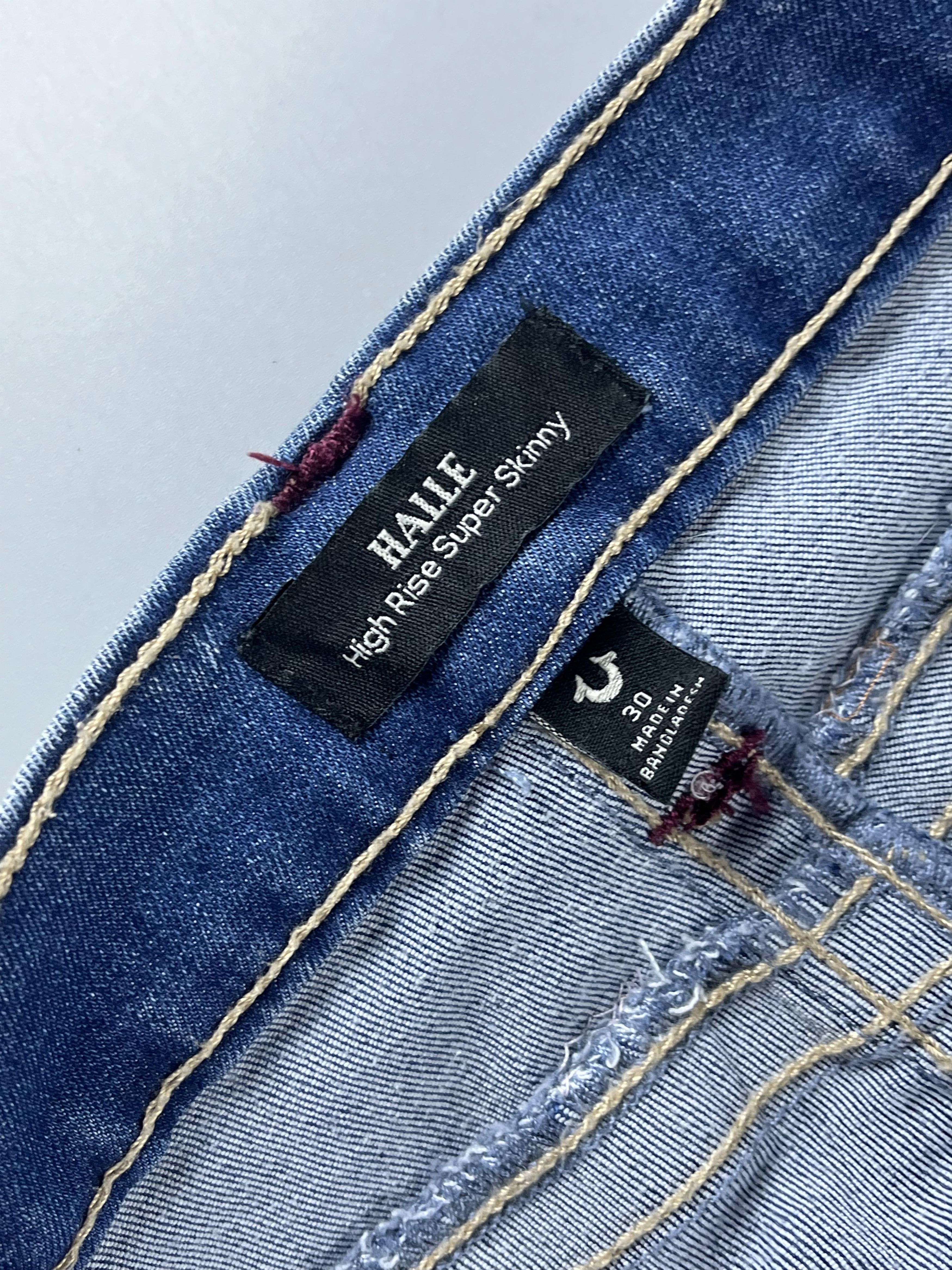 Japanese Brand × True Religion TRUE RELIGION CRAZY BAGGY FIT REWORK JEAN Size US 34 / EU 50 - 10 Thumbnail