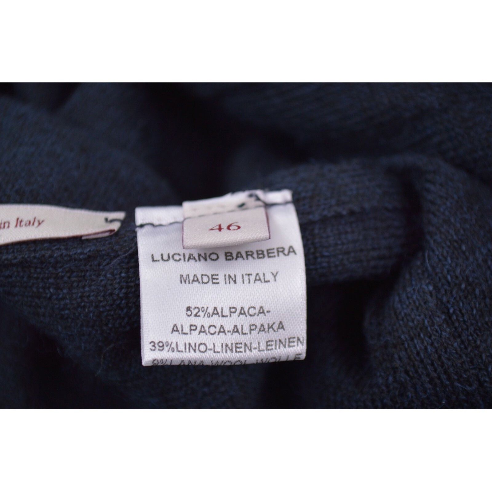 Luciano Barbera Luciano Barbera Sweater Size US XS in Blue Size US XS / EU 42 / 0 - 3 Thumbnail