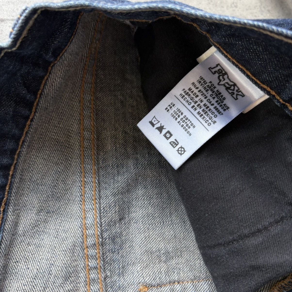 Fox Racing Vintage Y2K Fox Indigo Racing Jeans Blue Denim 32x32 Skater Size US 32 / EU 48 - 6 Thumbnail