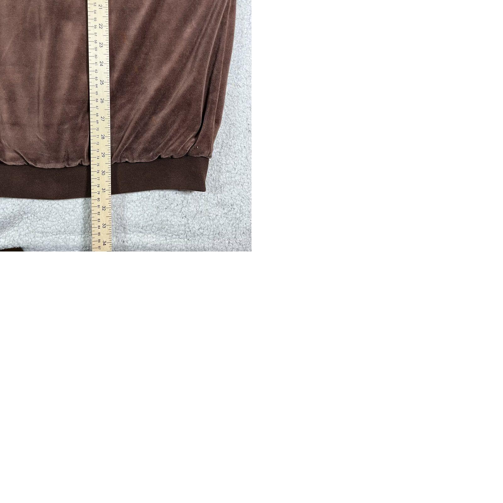 Coogi COOGI Jacket Mens 3XL Brown Full Zip Velour Logo Embroidered 90s Hip Hop Windbreaker Jacket Size US XXL / EU 58 / 5 - 11 Thumbnail