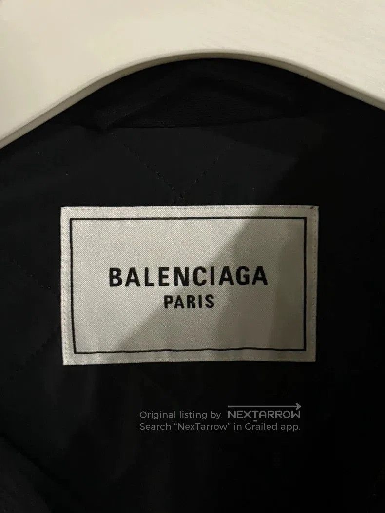 Balenciaga Black Double Layer Down Jacket. Size US M / EU 48-50 / 2 - 3 Thumbnail