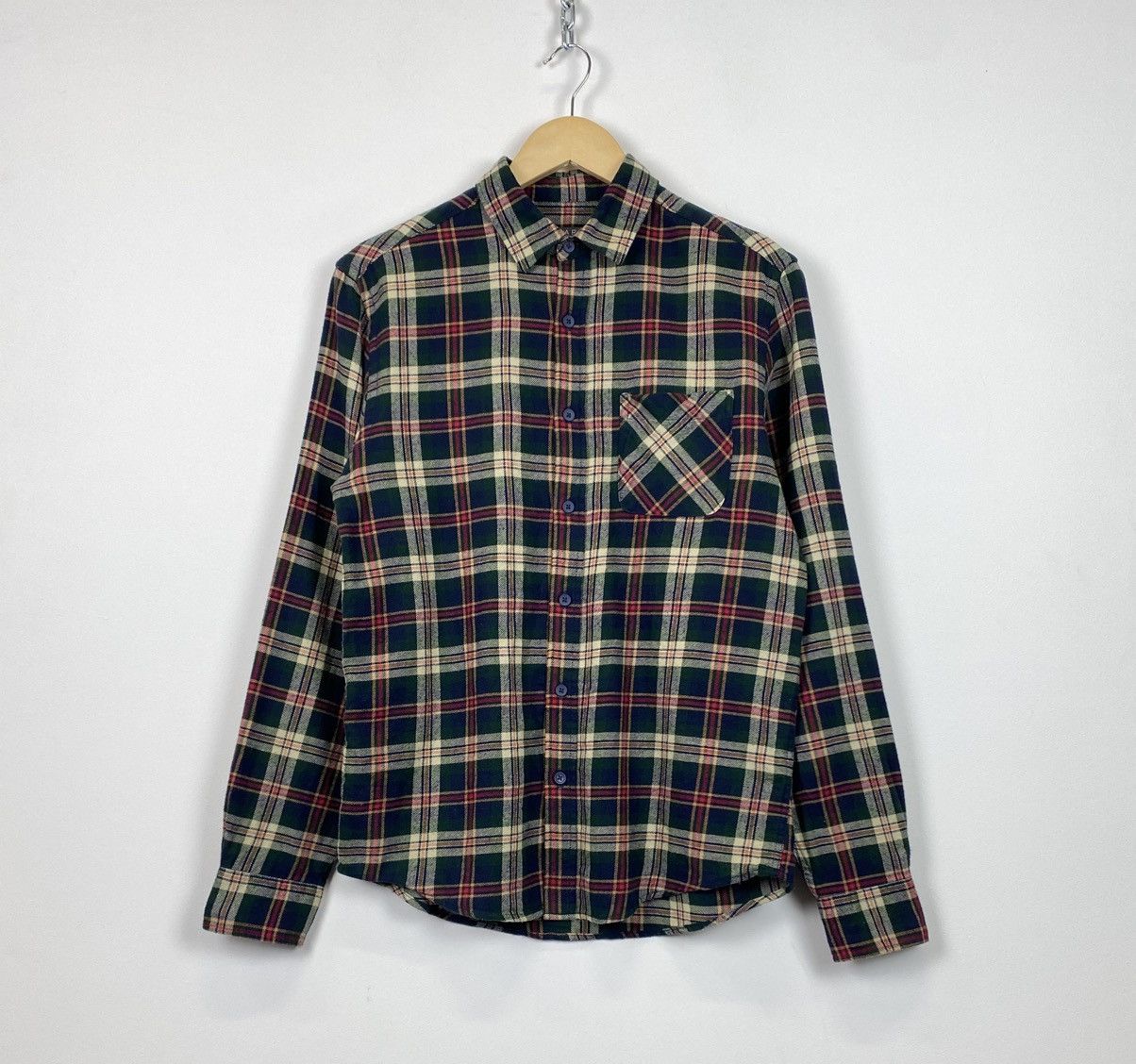 Primark Primark Flanell Plaid Shirt Pocket Streetwear Designer Y2K Size US S / EU 44-46 / 1 - 1 Thumbnail
