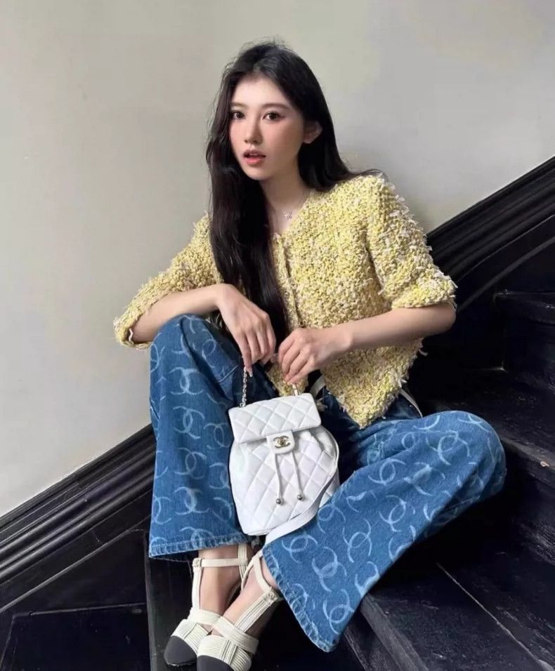 Chanel Chanel Chick yellow woven outside 2504-Nextarrow Size XS / US 0-2 / IT 36-38 - 7 Thumbnail