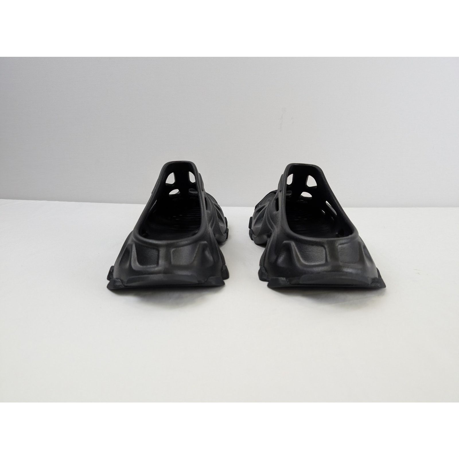 Balenciaga o1rshd1 HD Mule Sandal Slipper in Black Size US 11 / EU 44 - 12 Thumbnail