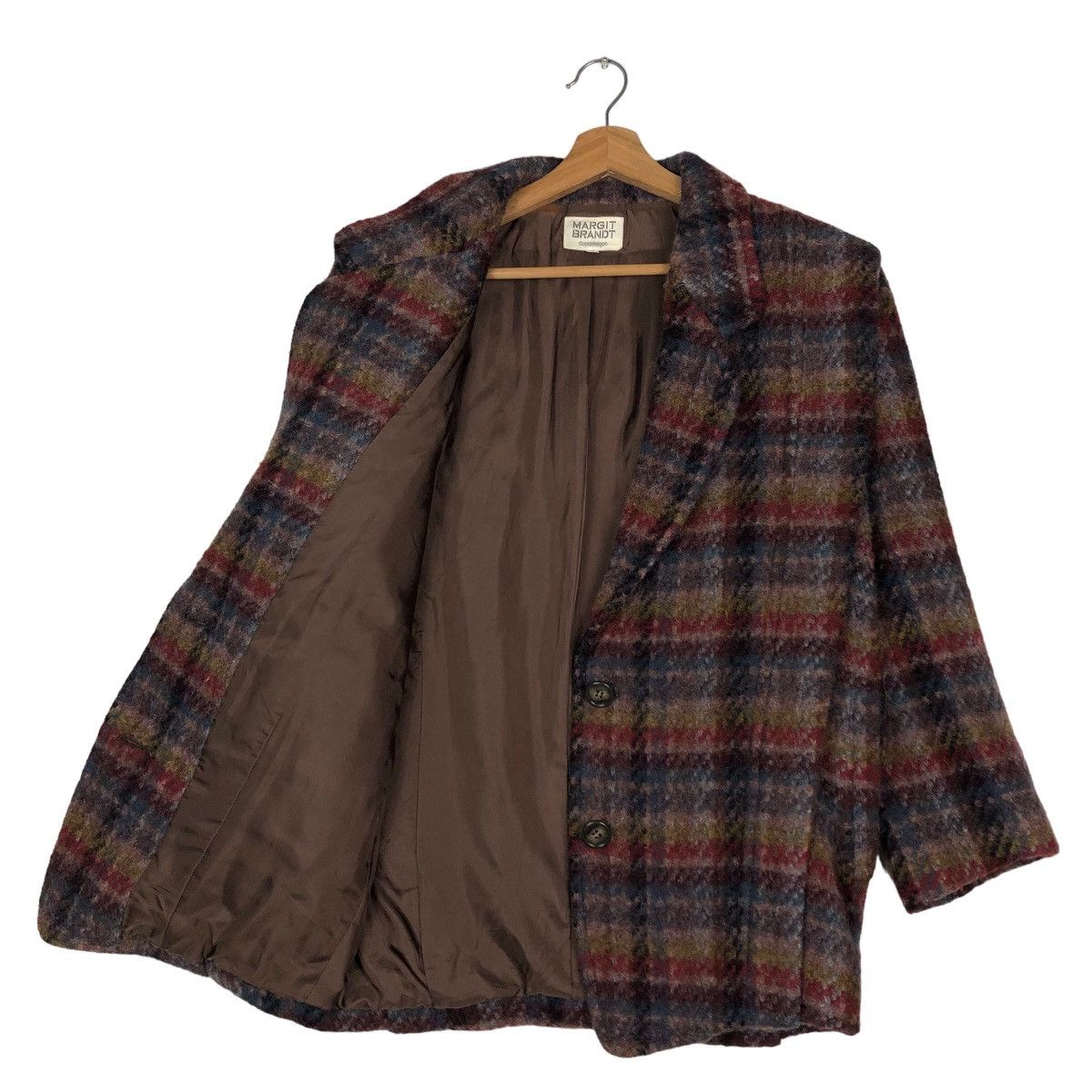 Japanese Brand Vintage Wool Jacket Double Breast Margit Brandt IsseyMiyake Size US M / EU 48-50 / 2 - 11 Thumbnail