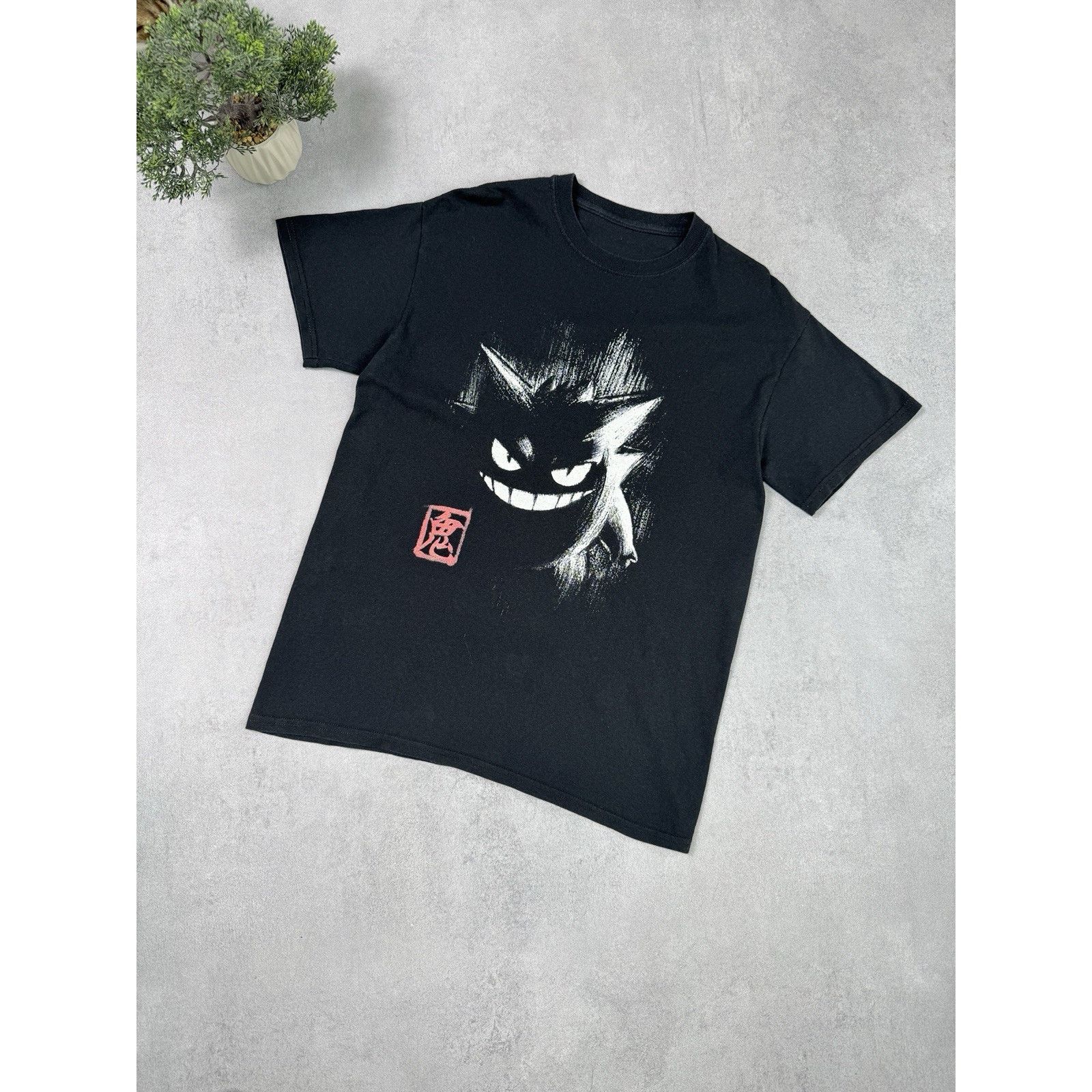 Anime × Cartoon Network Pockemon Gengar Ghost Black Size M Men Size US M / EU 48-50 / 2 - 1 Thumbnail