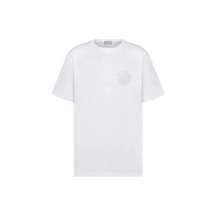 Dior Dior FW22 Logo Print Short Sleeve T-Shirt 0079 Size US XL / EU 56 / 4 - 1 Thumbnail