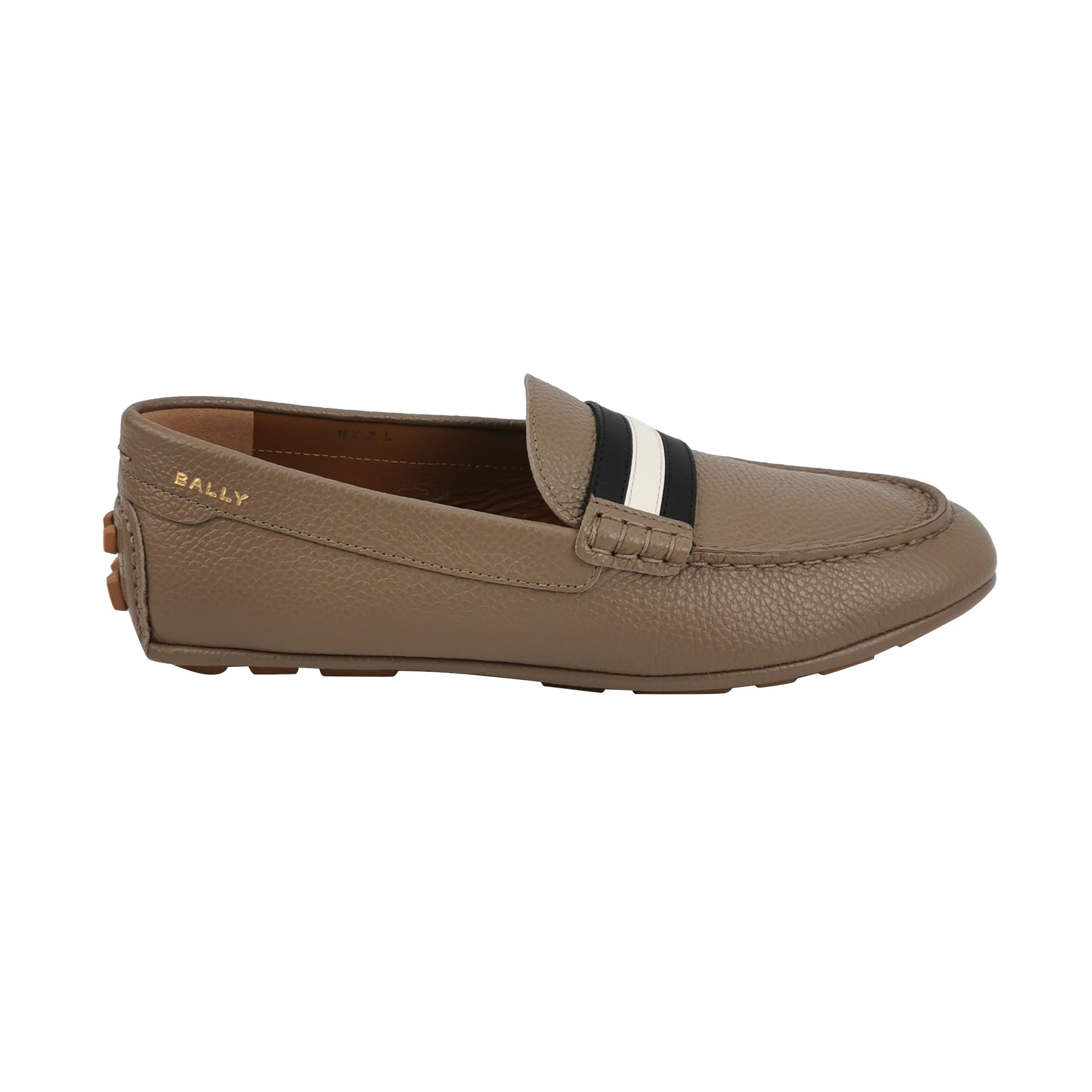 Bally Bally Stripe Logo Leather Loafers Size 40.5 Size US 7 / EU 40 - 1 Thumbnail