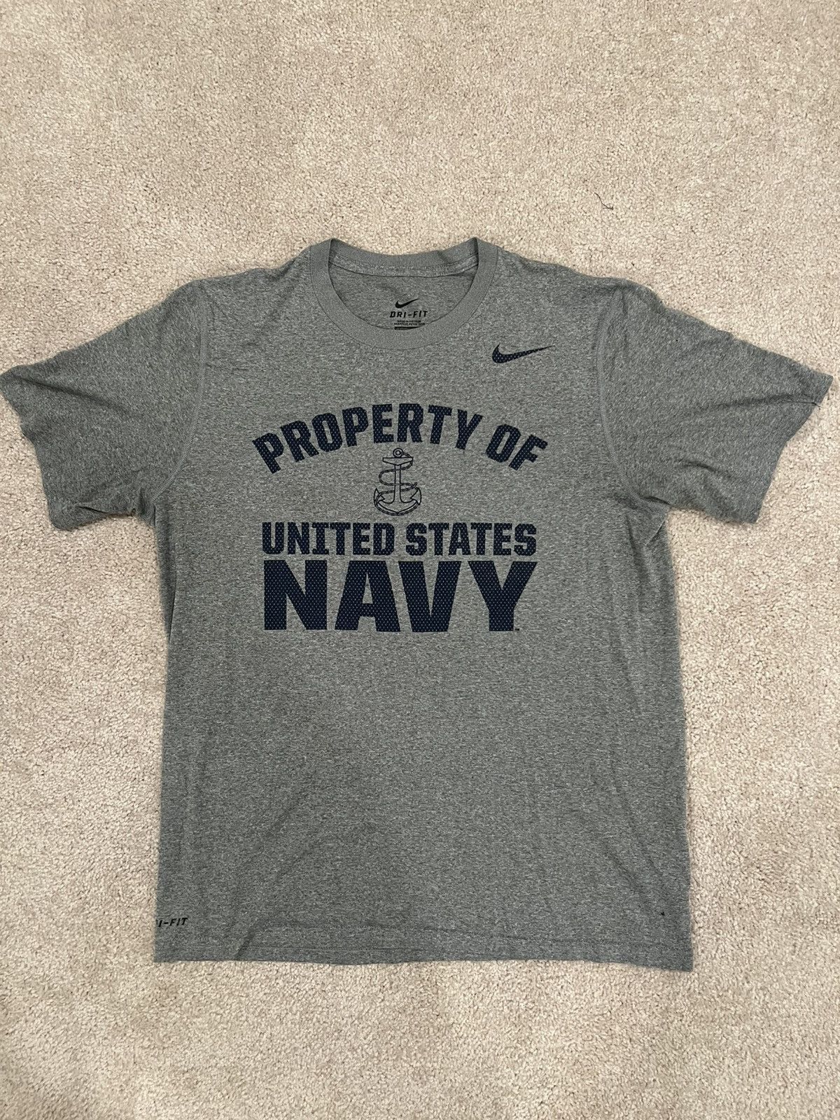 Nike Property of United states NAVY Nike T shirt Size US M / EU 48-50 / 2 - 1 Thumbnail