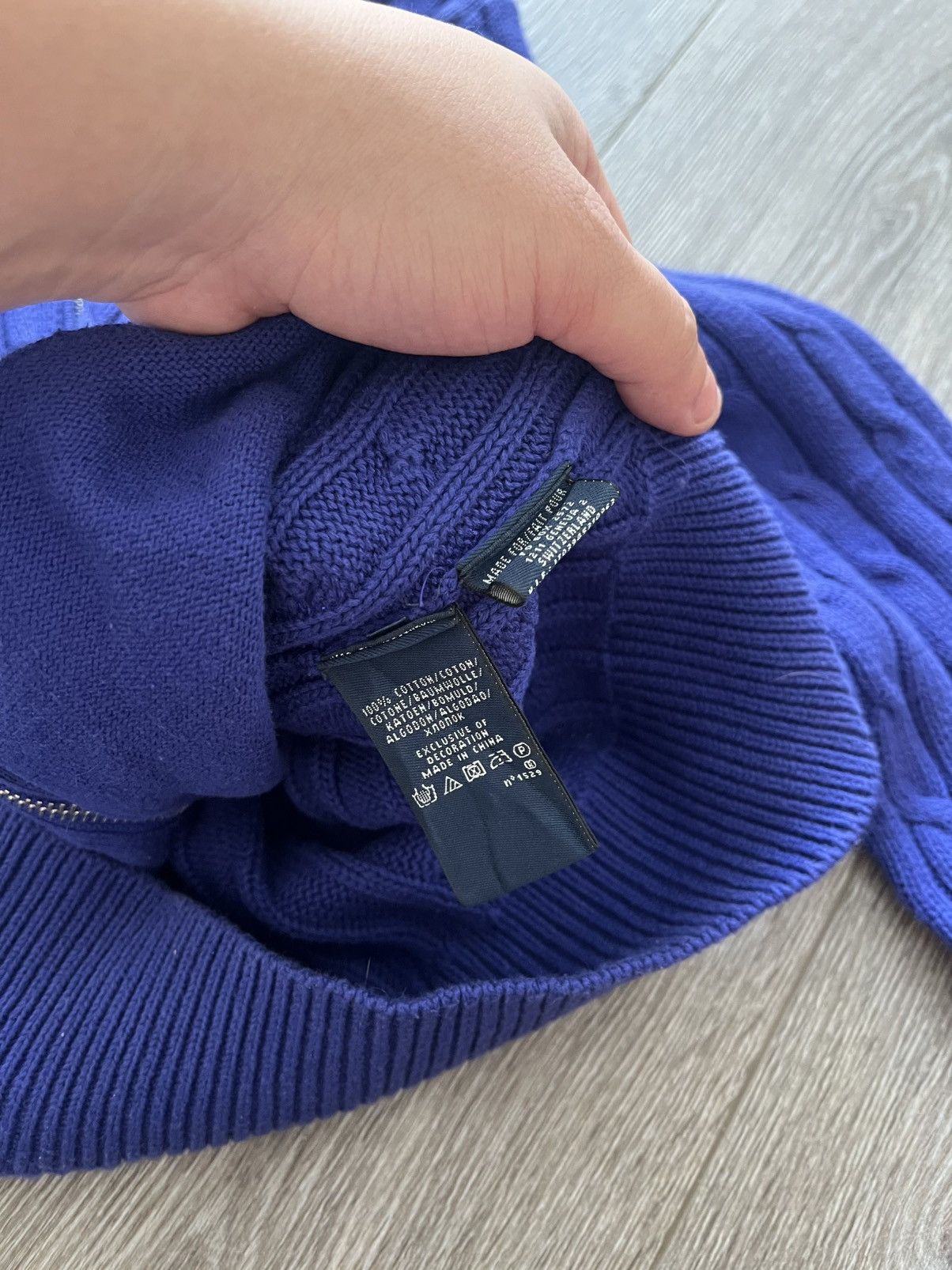 Polo Ralph Lauren Vintage Polo Ralph Lauren Knit Sweater Size L / US 10 / IT 46 - 10 Thumbnail