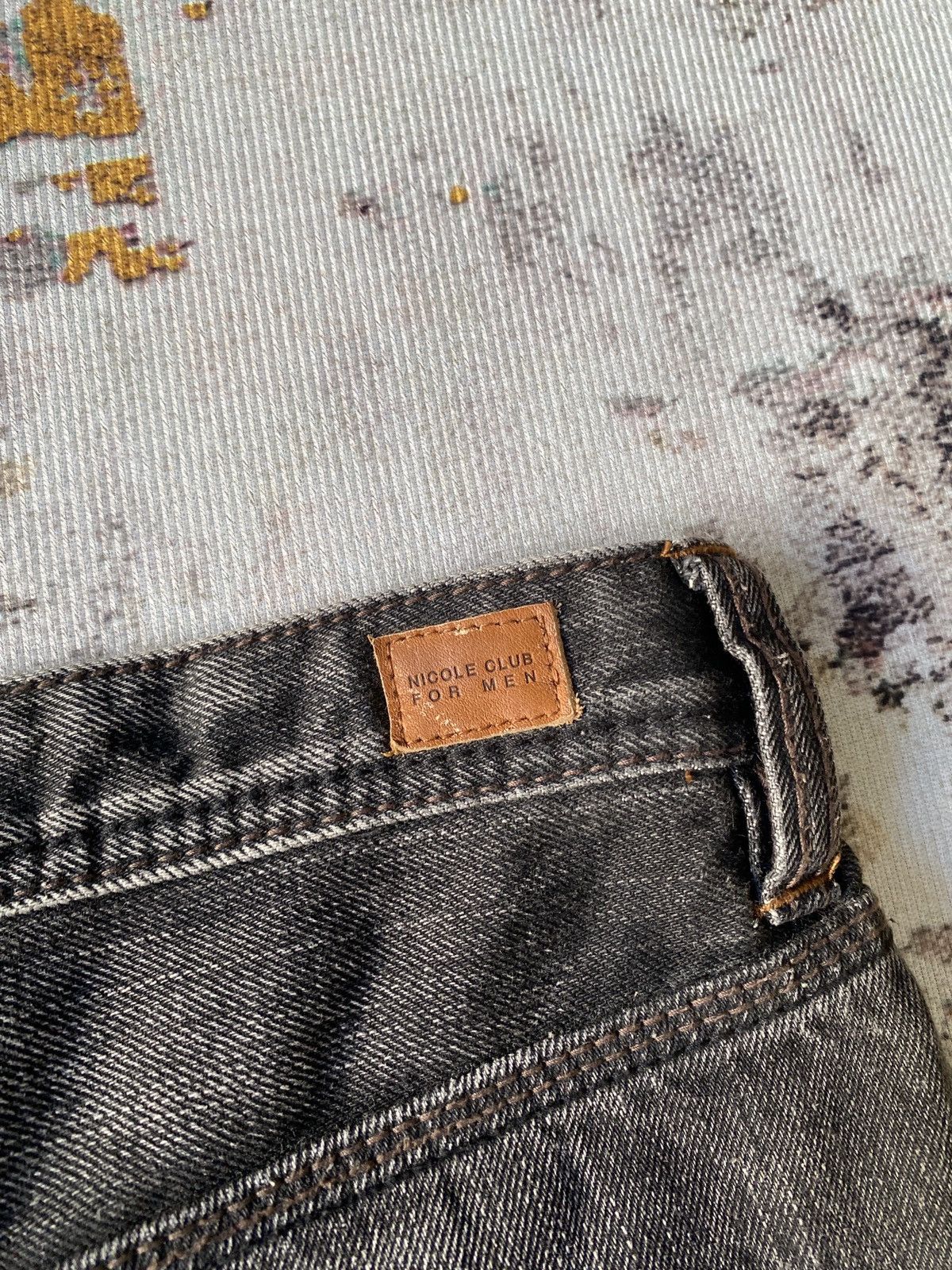 Tornado Mart Nico Club For Men NCFM Claws Mark Design Flare Denim Size US 34 / EU 50 - 22 Thumbnail