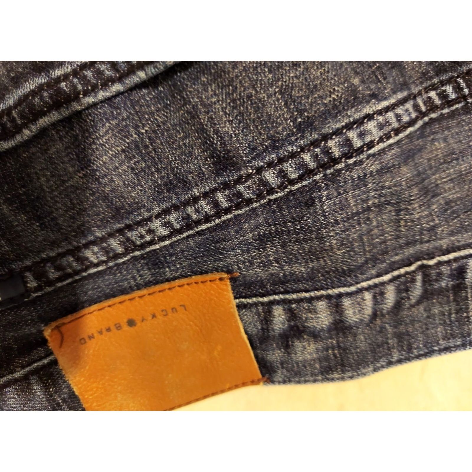Lucky Brand Lucky Brand 221 Jeans 38x30 Denim Straight Regular 5-Pocket Blue Mens Pants Size US 38 / EU 54 - 2 Thumbnail