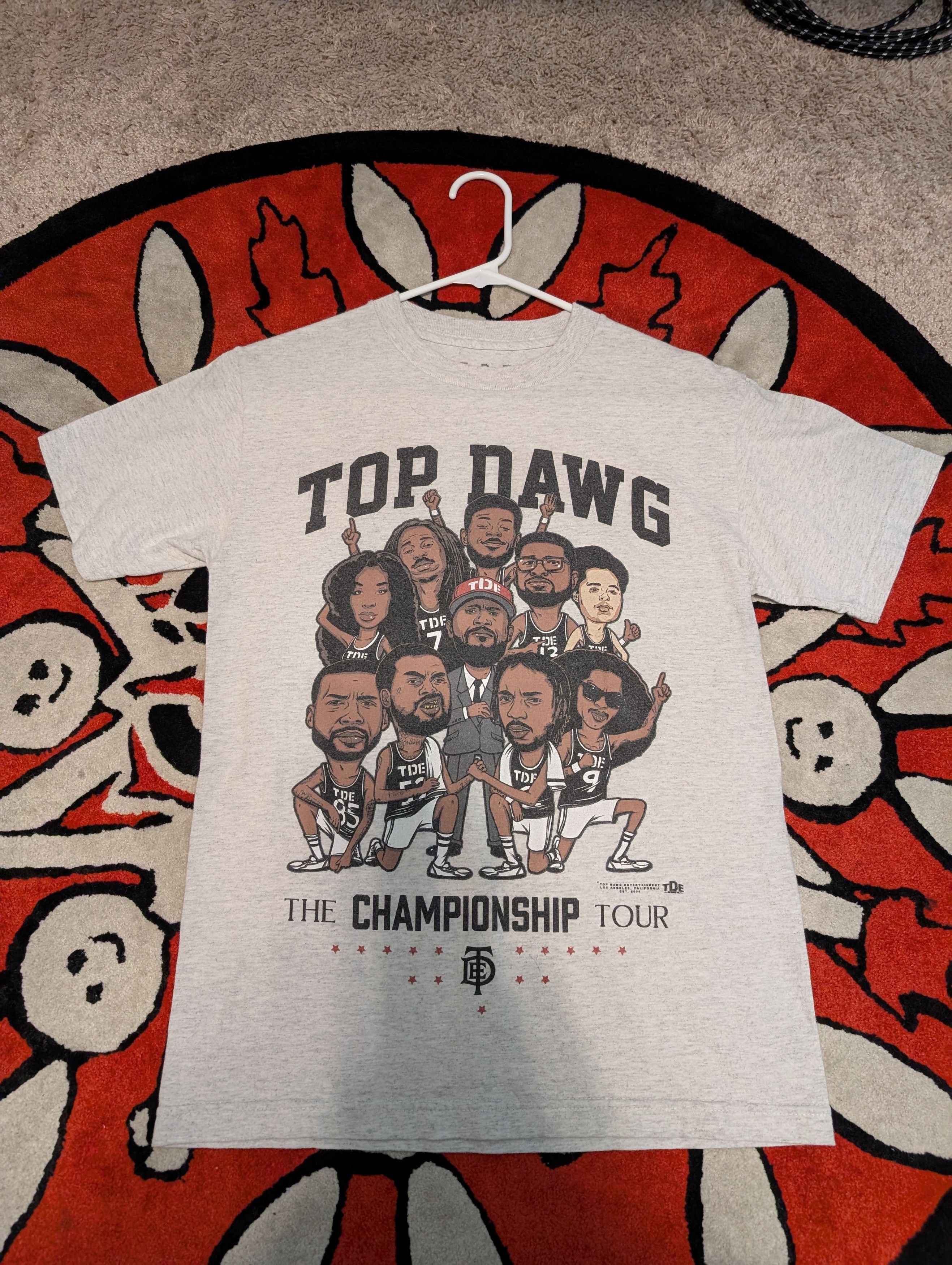 Top Dawg Entertainment TDE The Championship Tour Tee Size US S / EU 44-46 / 1 - 1 Thumbnail