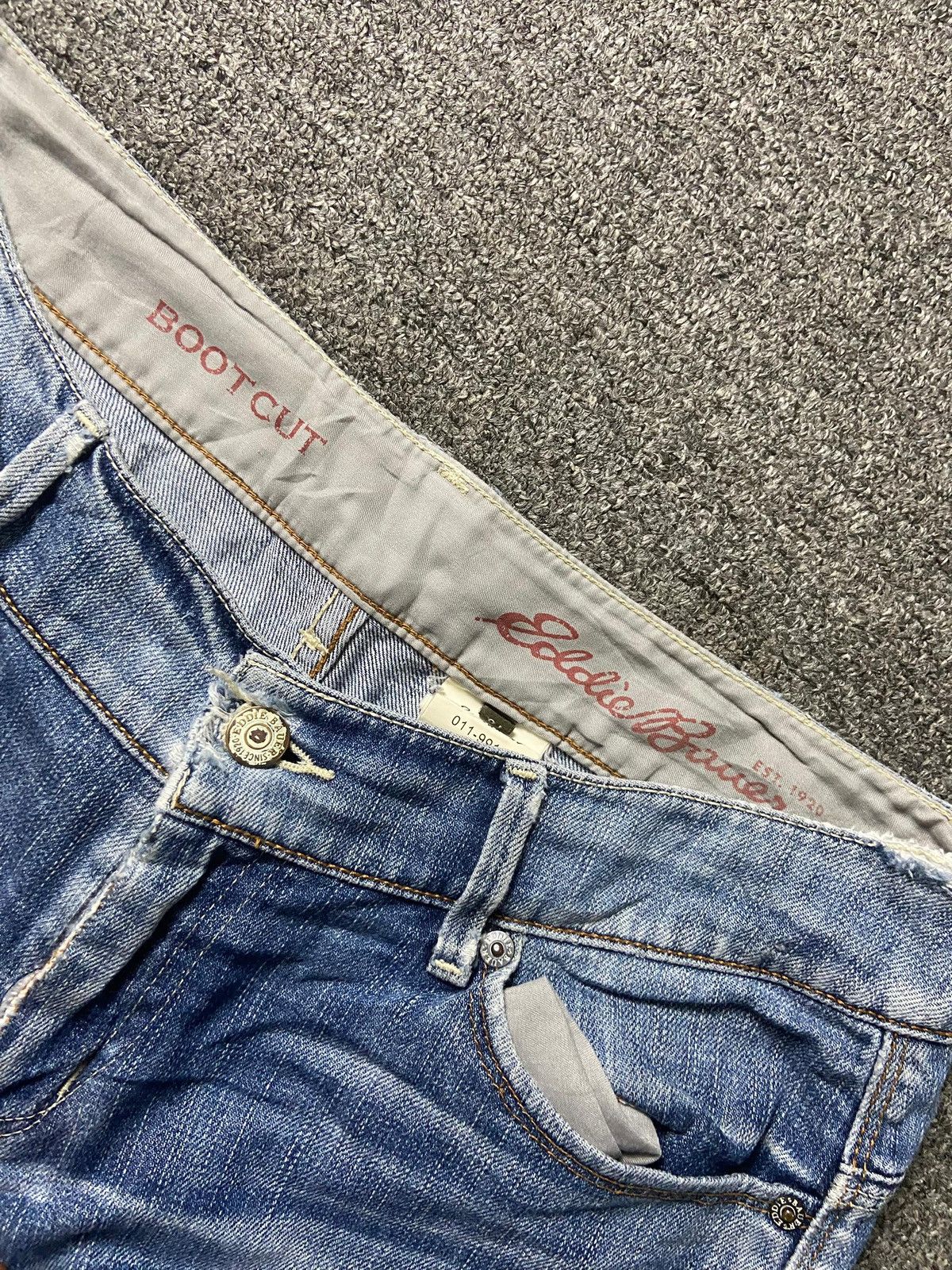 Eddie Bauer × Japanese Brand × Vintage Vintage EDDIE BAUER Bootcut Denim Jeans (132) Size US 32 / EU 48 - 3 Thumbnail