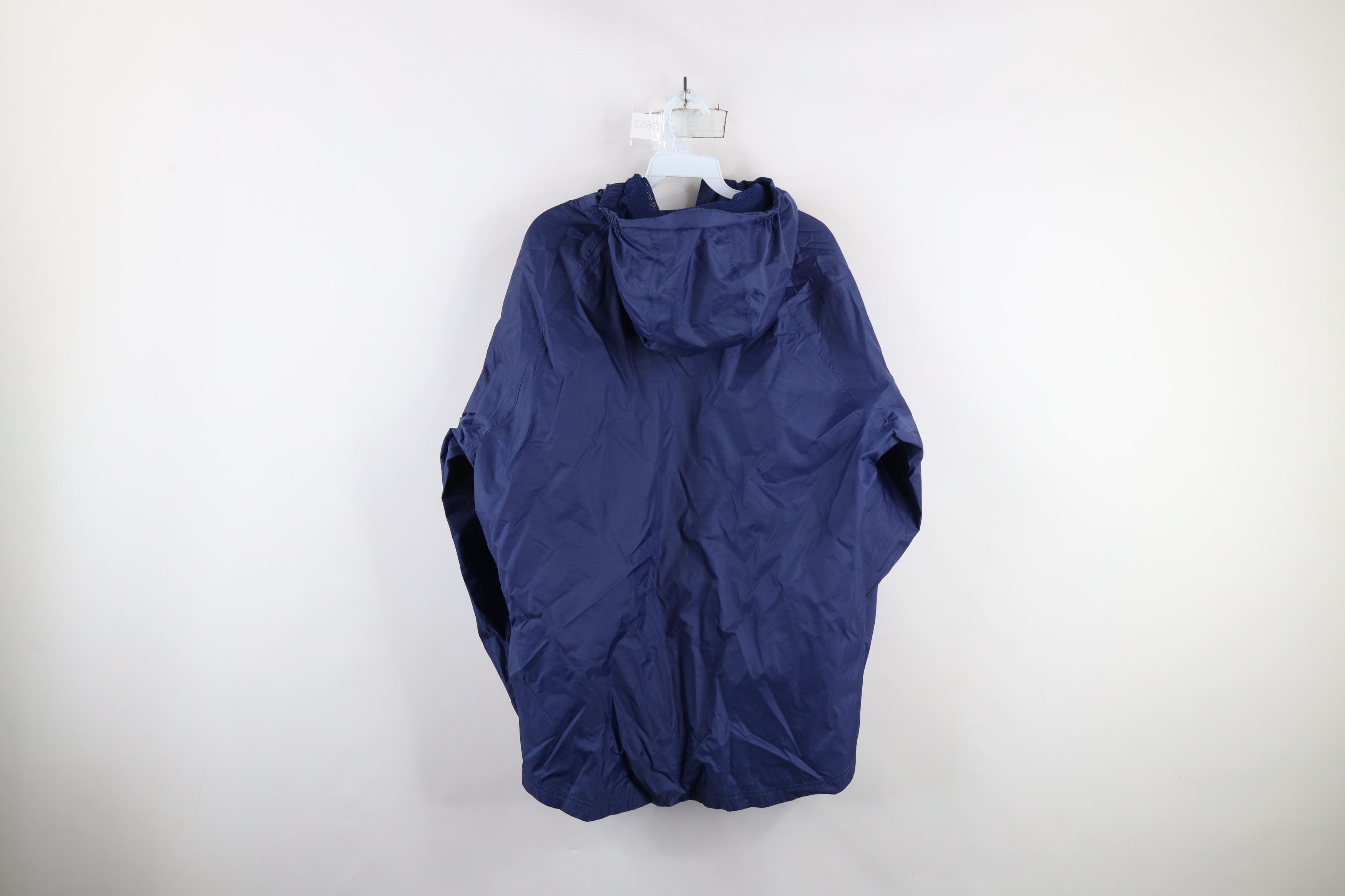 L.L. Bean × Vintage Vintage LL Bean Ripstop Hooded Windbreaker Rain Jacket Blue Size US L / EU 52-54 / 3 - 14 Thumbnail