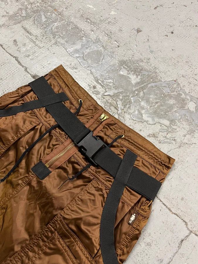Jean Paul Gaultier AW2003 Jean Paul Gaultier Bondage Parachute Brown Skirt Size 27" / US 4 / IT 40 - 5 Thumbnail