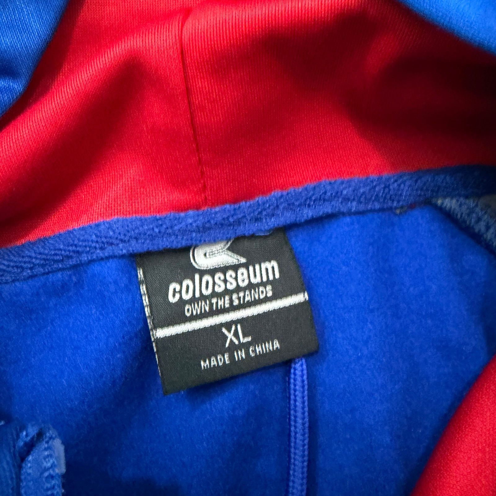 Colosseum Athletics Kansas Jayhawks Full Zip Hoodie Men's Extra Large Pullover Size US XL / EU 56 / 4 - 4 Thumbnail