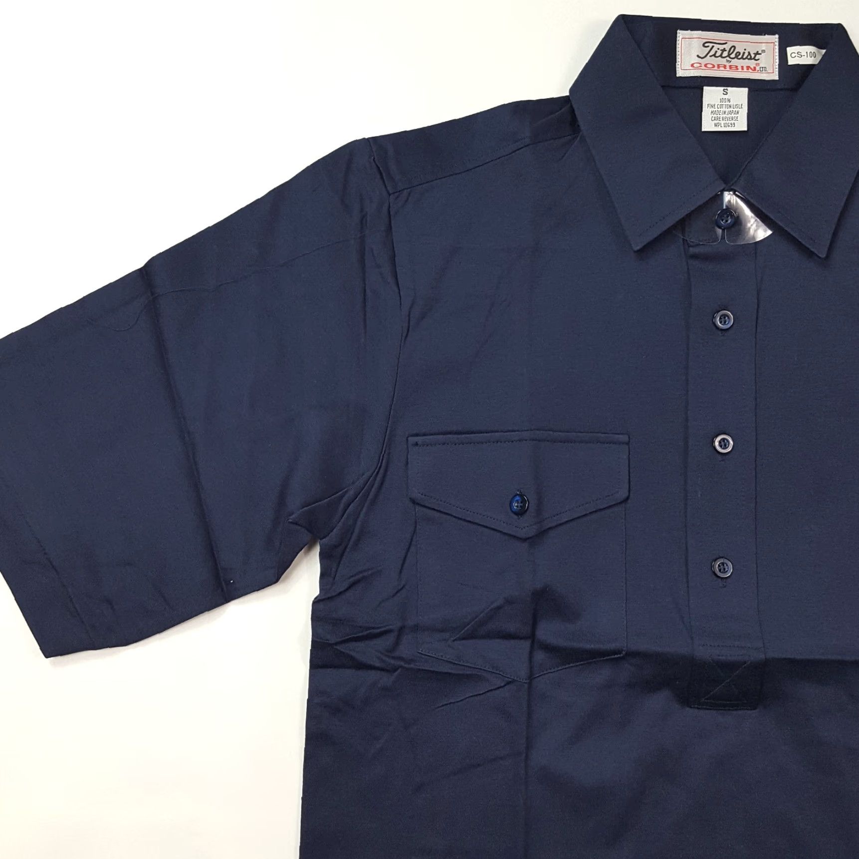 Titleist VINTAGE Titleist Polo Shirt - Blue - Men - Small Navy - Short Sleeve Collared Golf PGA 90s Retro Casual Shirt Size US S / EU 44-46 / 1 - 3 Thumbnail