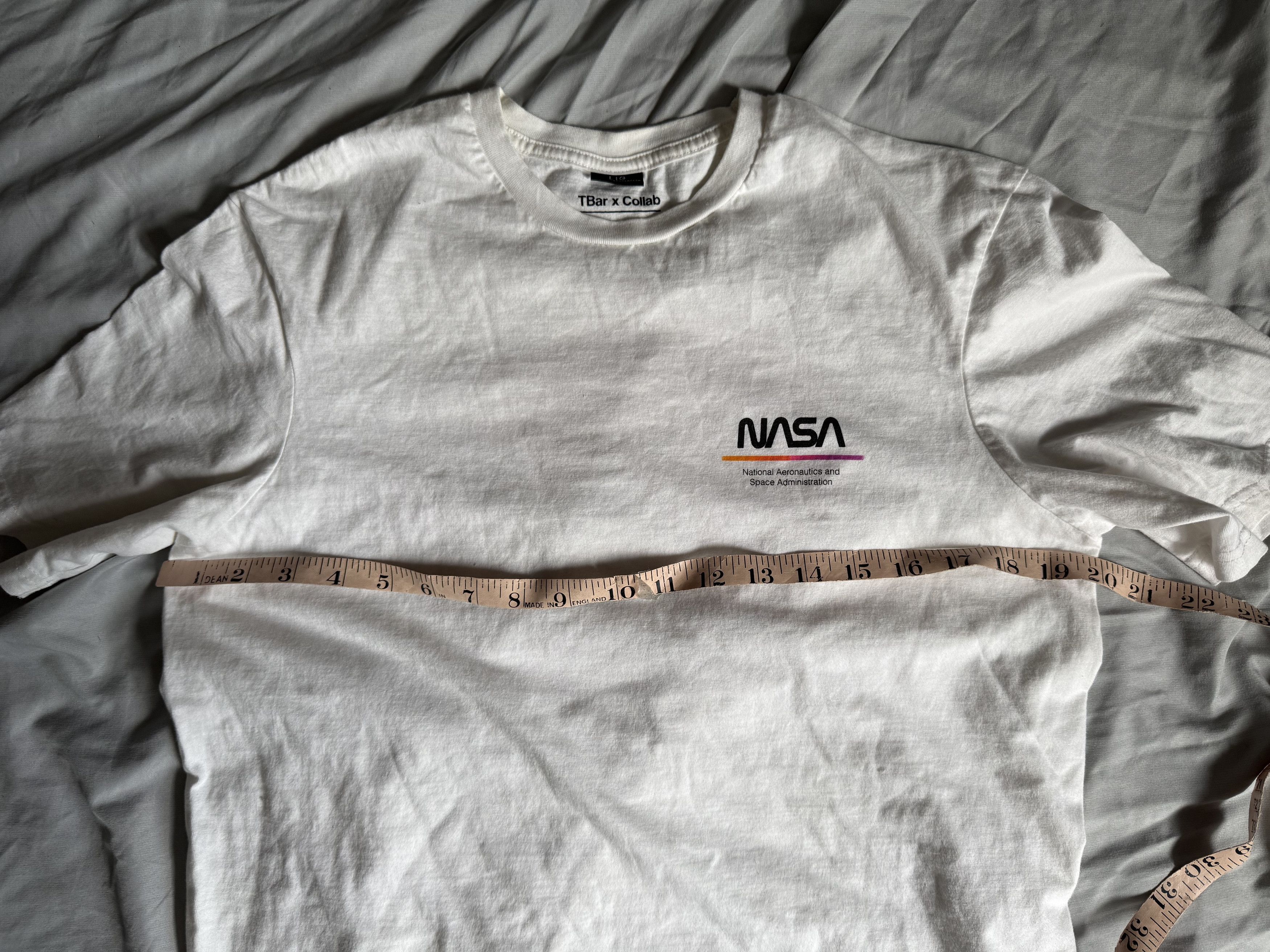 NASA TBar X Collab Nasa Men's Graphic T-Shirt L (feels like S/M) Size US M / EU 48-50 / 2 - 5 Thumbnail