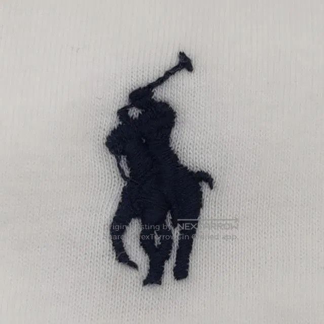 Polo Ralph Lauren Polo Ralph Lauren White Crew Neck Cotton T. Size US XL / EU 56 / 4 - 1 Thumbnail
