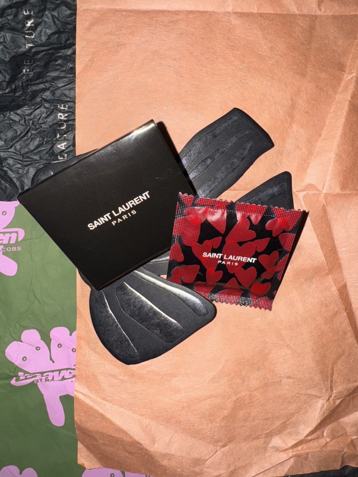 Yves Saint Laurent Saint Laurent “valentines day” rare condom Size ONE SIZE - 2 Thumbnail