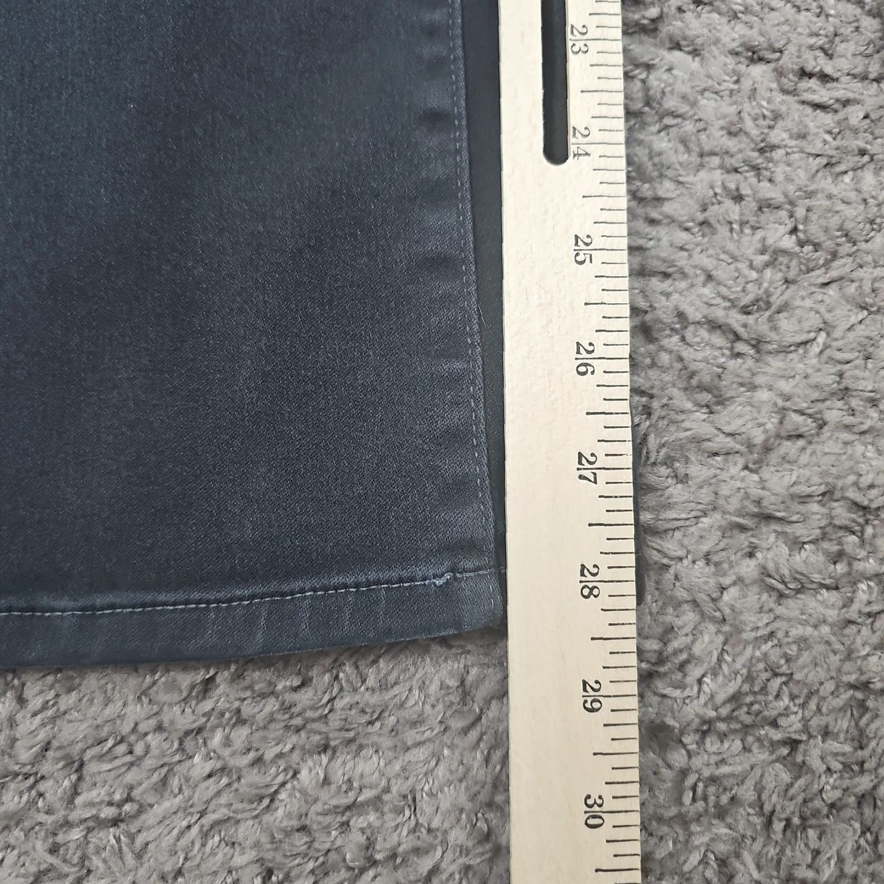 NYDJ NYDJ Jeans Womens 8P Gray Bootcut Mid Rise Stretch USA 27x29 Billie Size 30" / US 8 / IT 44 - 6 Thumbnail