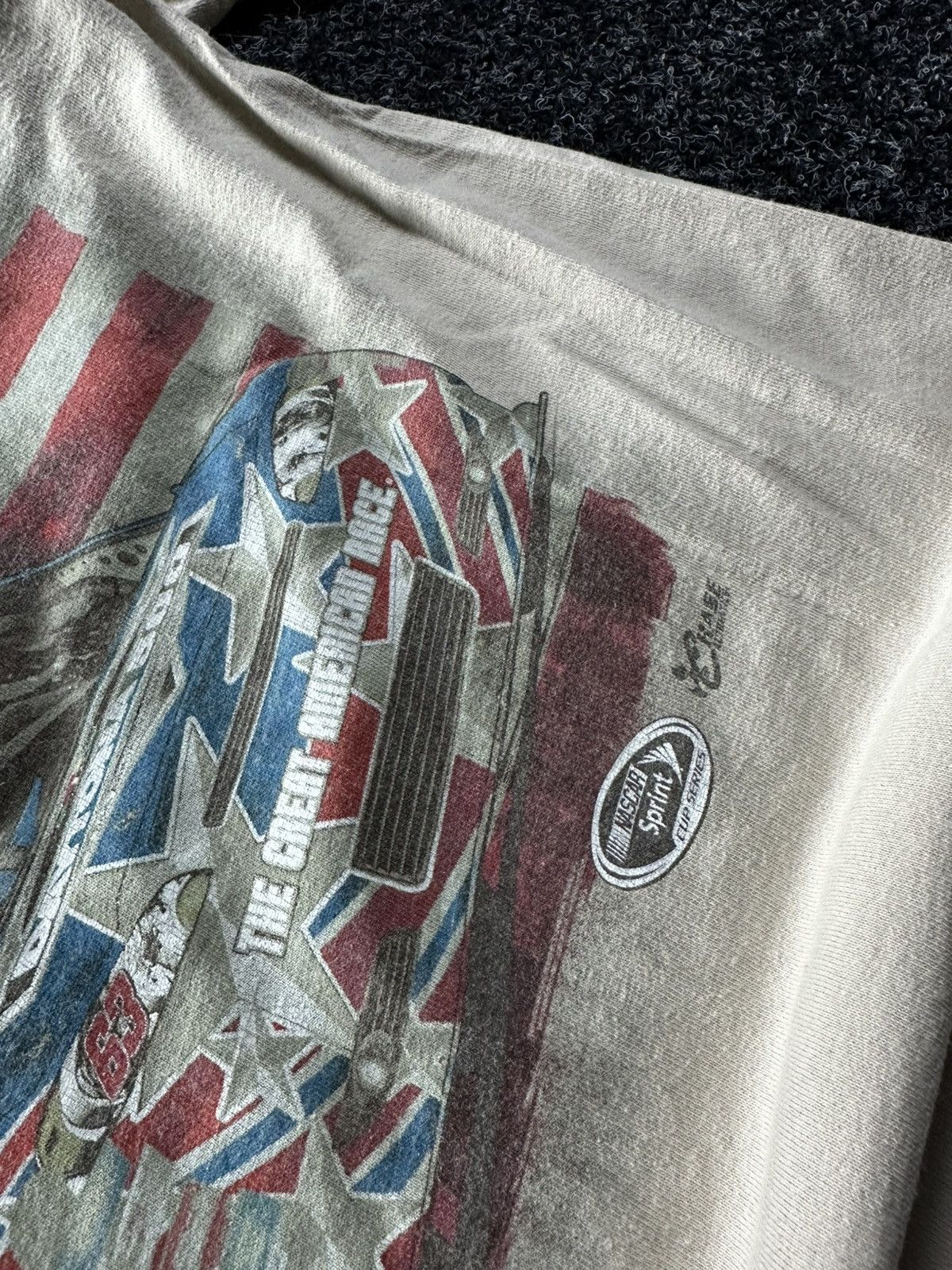 Other 🚨USA DAYTONA 500 AMERICAN RACE HASE VINTAGE TEE BIG LOGO Size US S / EU 44-46 / 1 - 6 Thumbnail