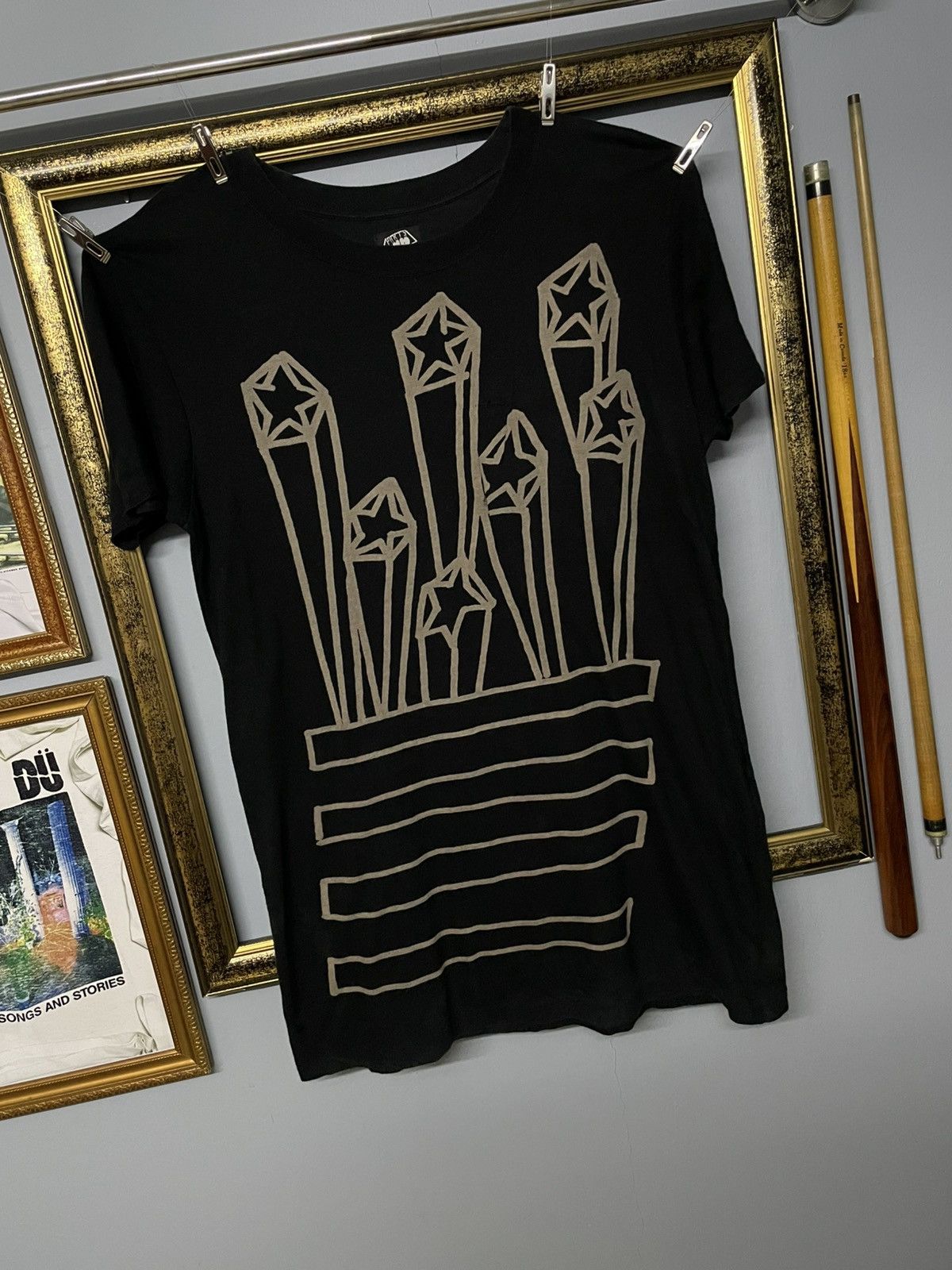 Bernhard Willhelm Vintage Designer Bernhard Willhelm Star Fall Symbolic Tshirt Size US M / EU 48-50 / 2 - 2 Thumbnail