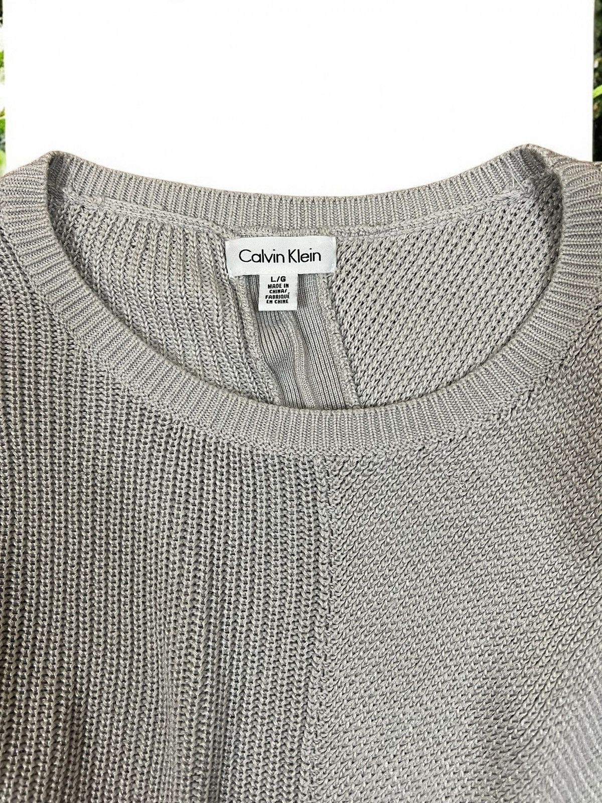 Calvin Klein Calvin Klein Grey Sweater size L Size L / US 10 / IT 46 - 5 Thumbnail
