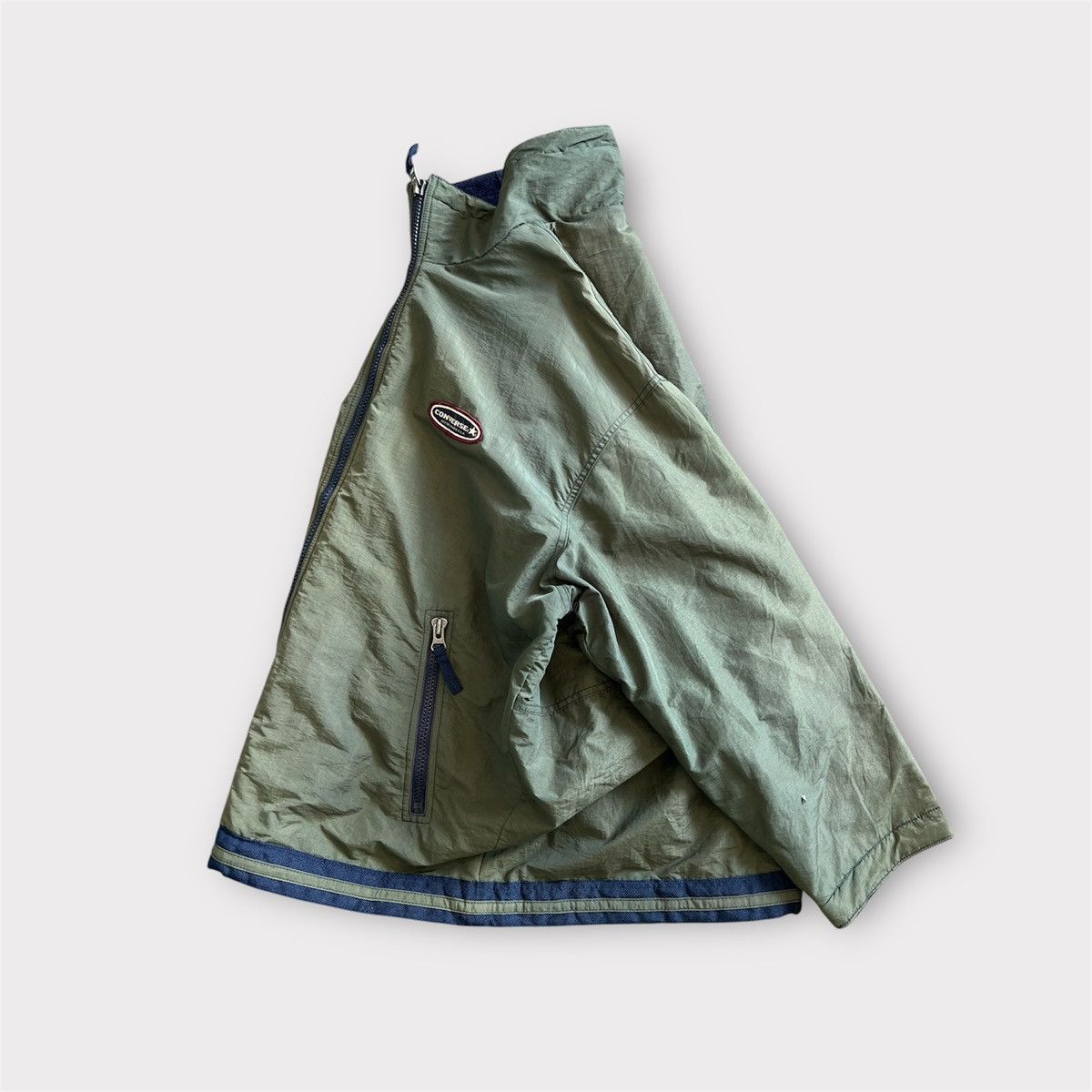 Converse Vintage 90s Converse All Star Double Layer Jacket Size US M / EU 48-50 / 2 - 3 Thumbnail