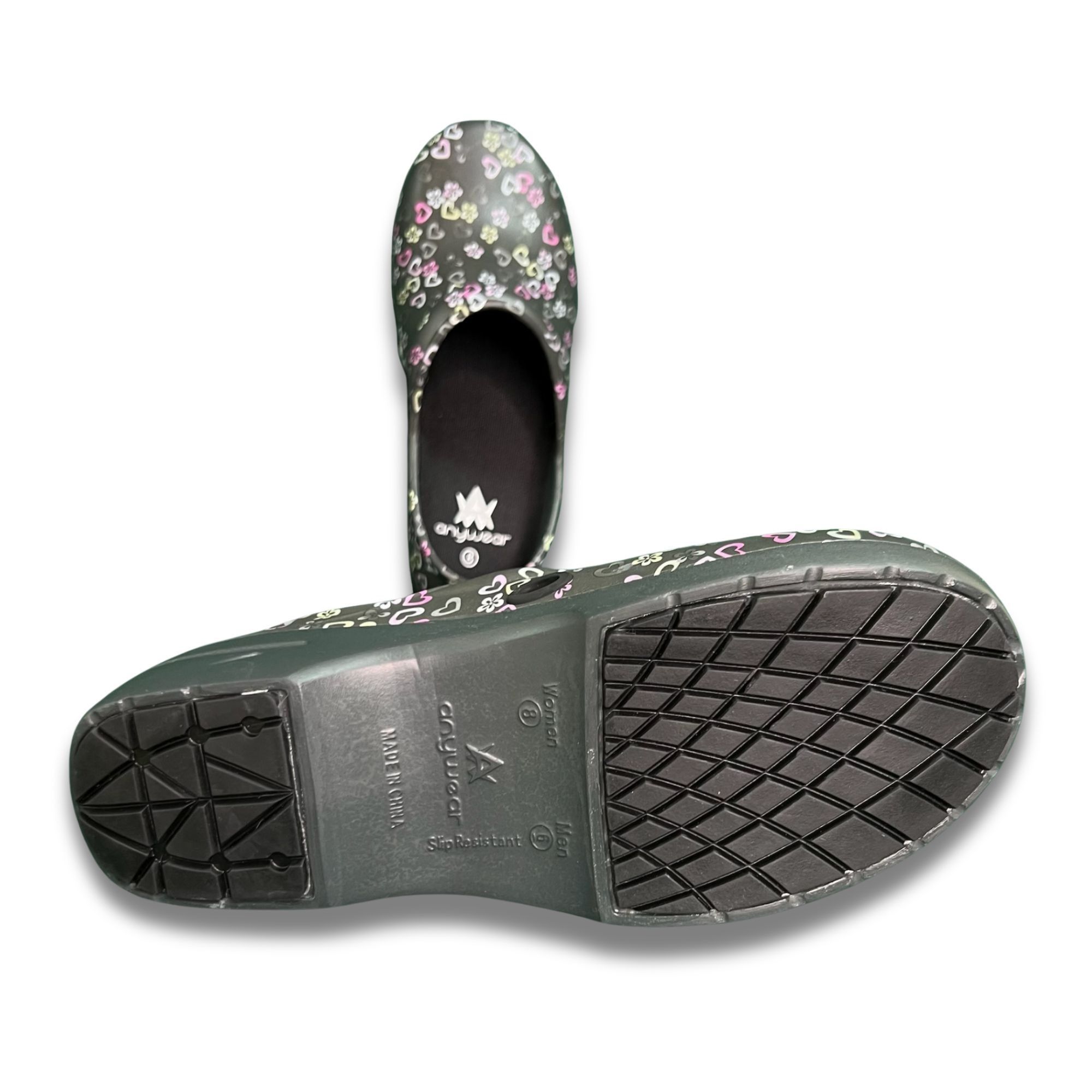 Other ANYWEAR Lucky In Love Womens Lightweight Slip-Resistant Clog Size US 8 / IT 38 - 6 Thumbnail