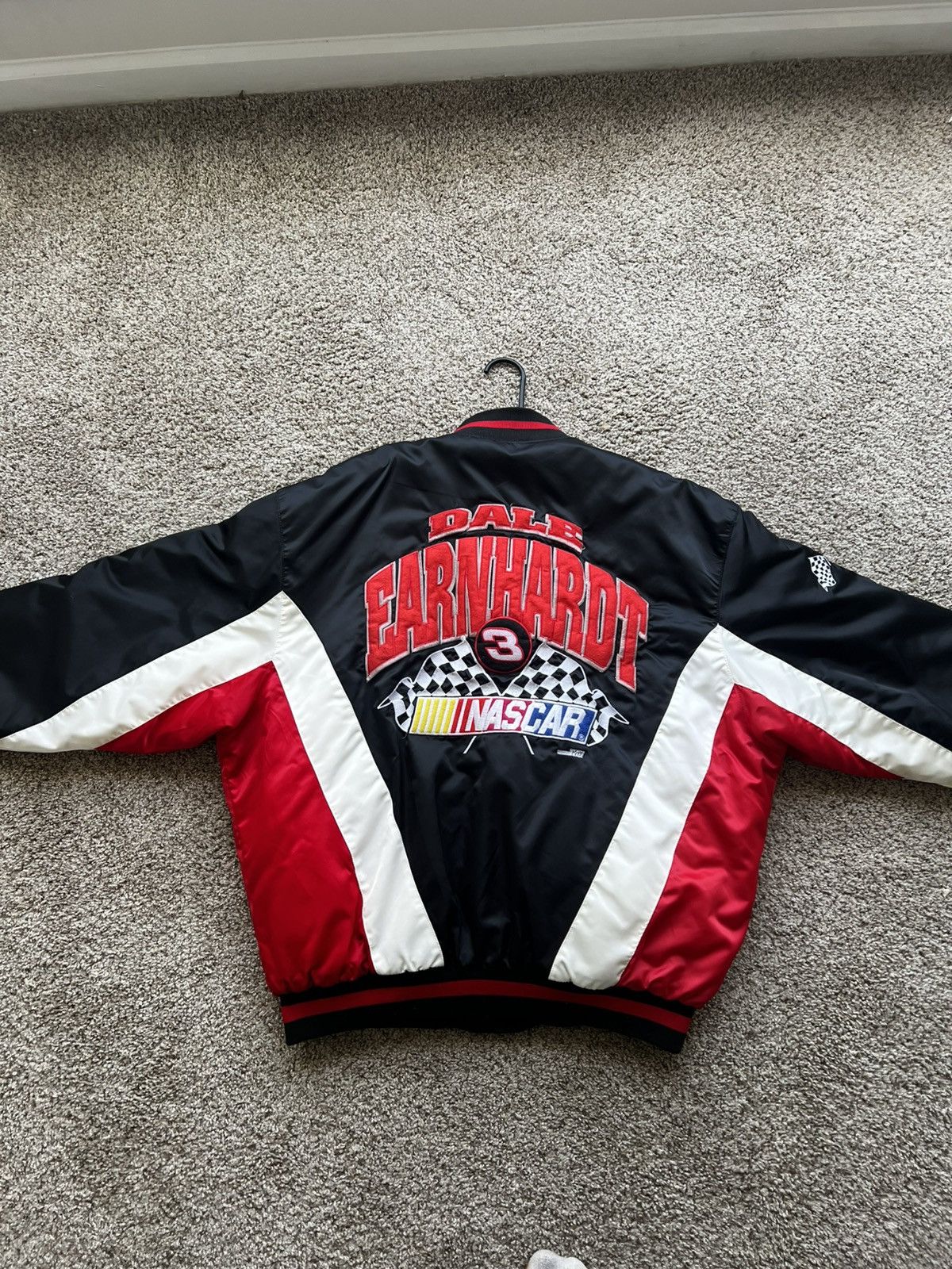 DALE EARNHARDT SR Nutmeg Vintage Racing Jacket Sz XL NASCAR