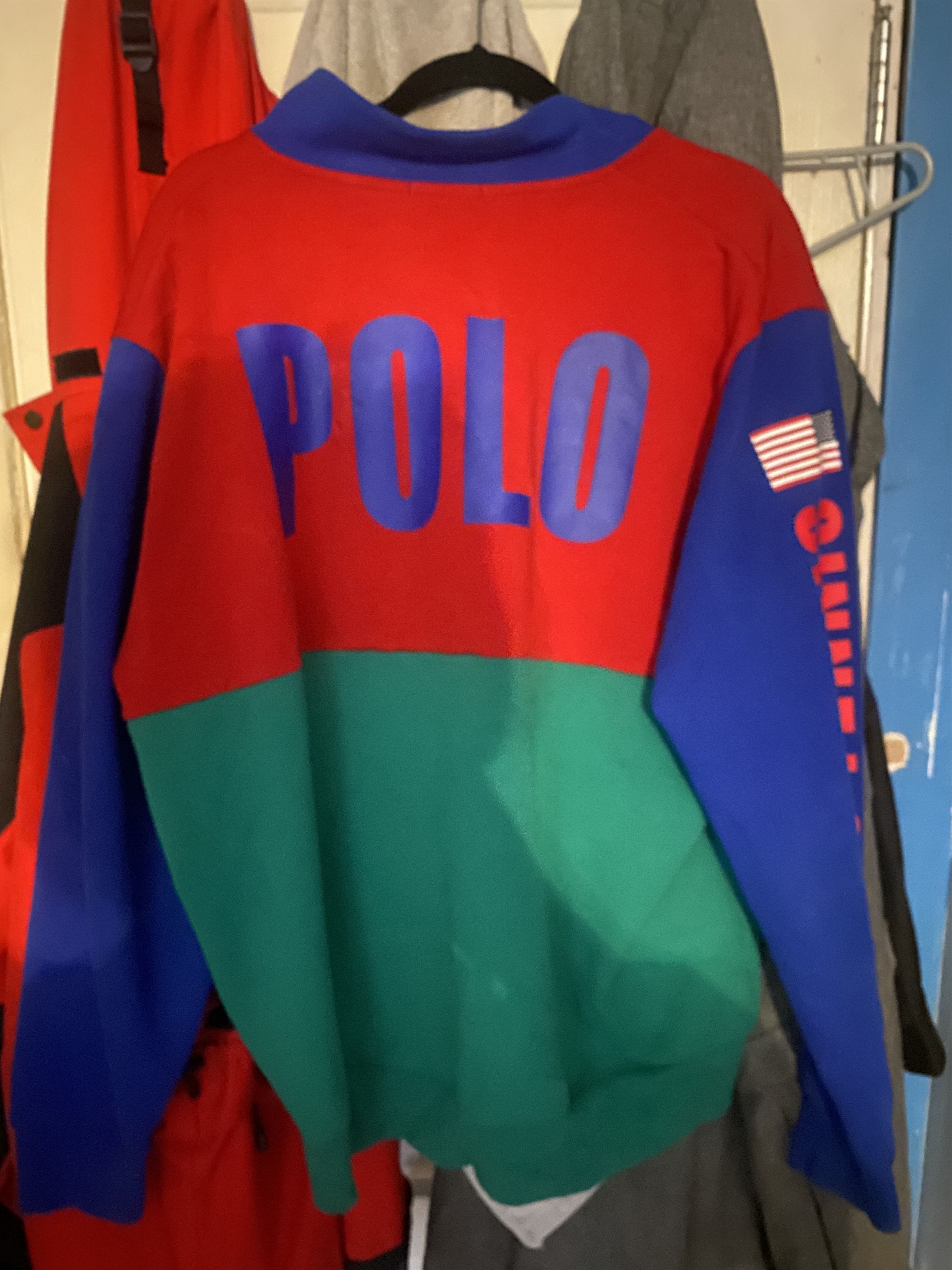 Polo Ralph Lauren Multi-Coloured Block hoodie - Tennis Size US XL / EU 56 / 4 - 2 Thumbnail