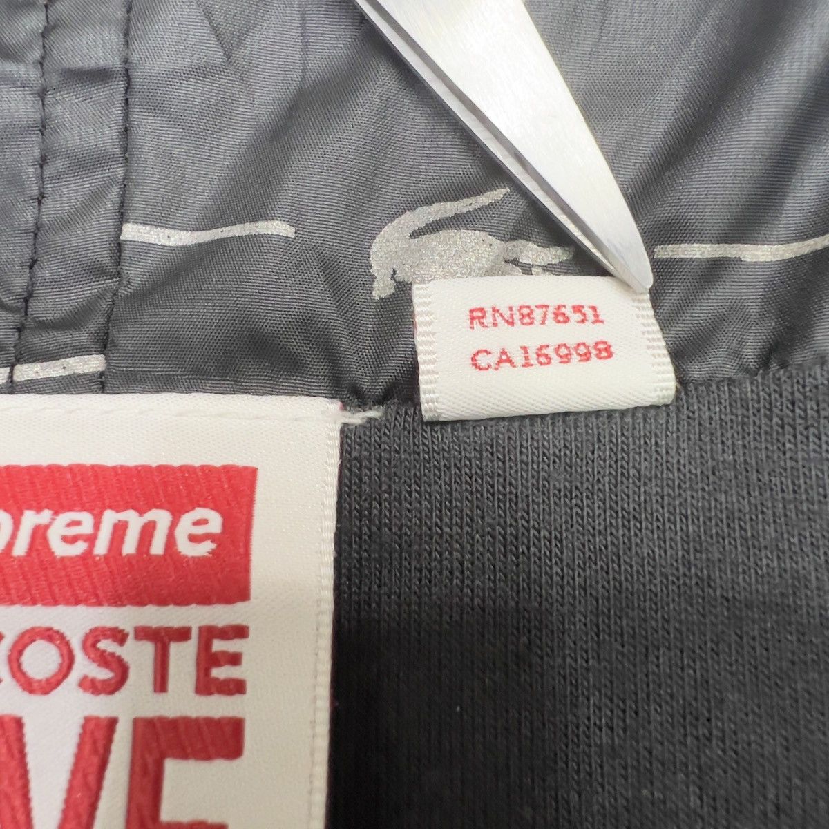 Lacoste × Supreme Supreme x Lacoste Reflective Grid Nylon Jacket Size US M / EU 48-50 / 2 - 9 Thumbnail