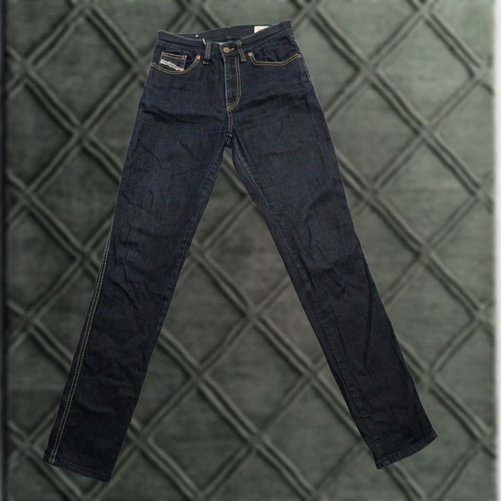 Diesel Diesel ZLIM Jeans Mens 29 (29X32) Dark Blue Wash Made in Italy Slim Skinny 29 Regular 32" Inseam Blue Size US 29 - 1 Thumbnail