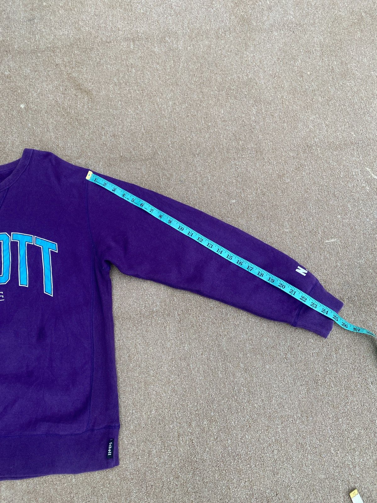 Schott × Vintage Vintage schott crewneck sweatshirt Size US L / EU 52-54 / 3 - 16 Thumbnail