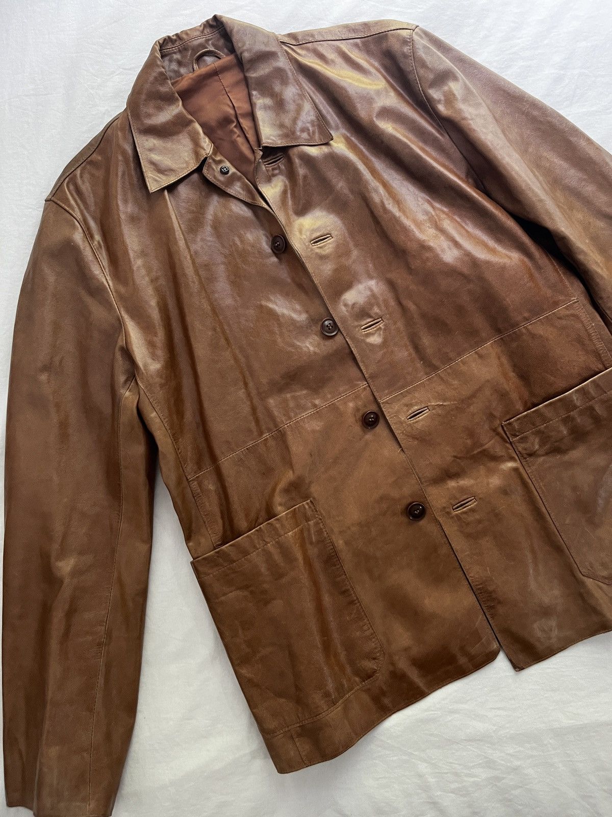 Tornado Mart Tornado Mart Leather Jacket Size US M / EU 48-50 / 2 - 3 Thumbnail