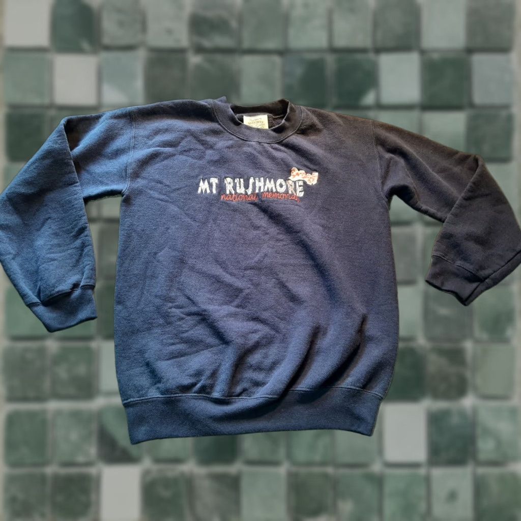 FRED VINTAGE Fred Harvey Mt. Mount Rushmore Memorial Blue Crew Neck Short Sleeve T-Shirt Adult Large L Mens Smth Size US S / EU 44-46 / 1 - 1 Thumbnail