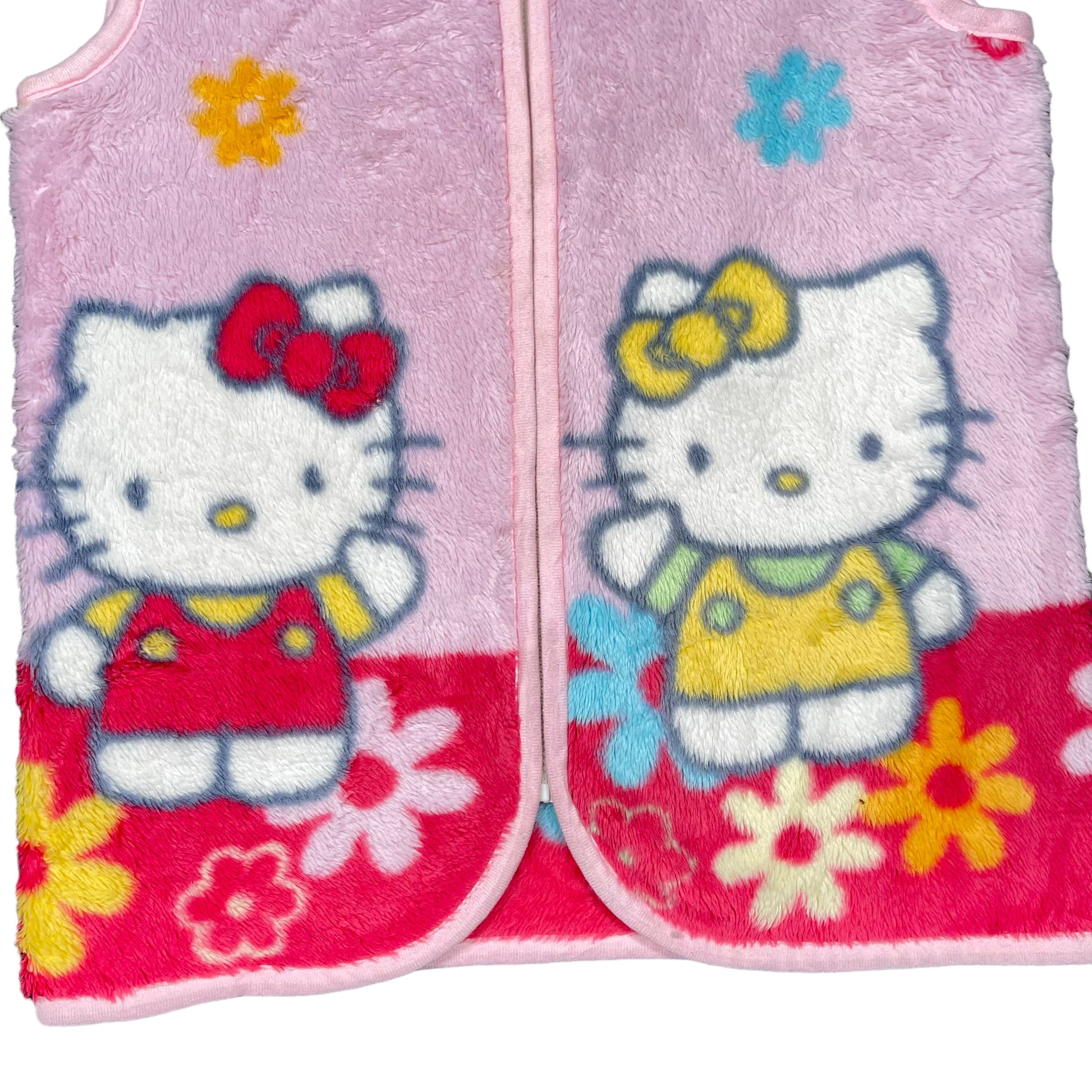 Anime × Cartoon Network Hello Kitty Anime Cute Fleece Graphic Vest Size US M / EU 48-50 / 2 - 5 Thumbnail