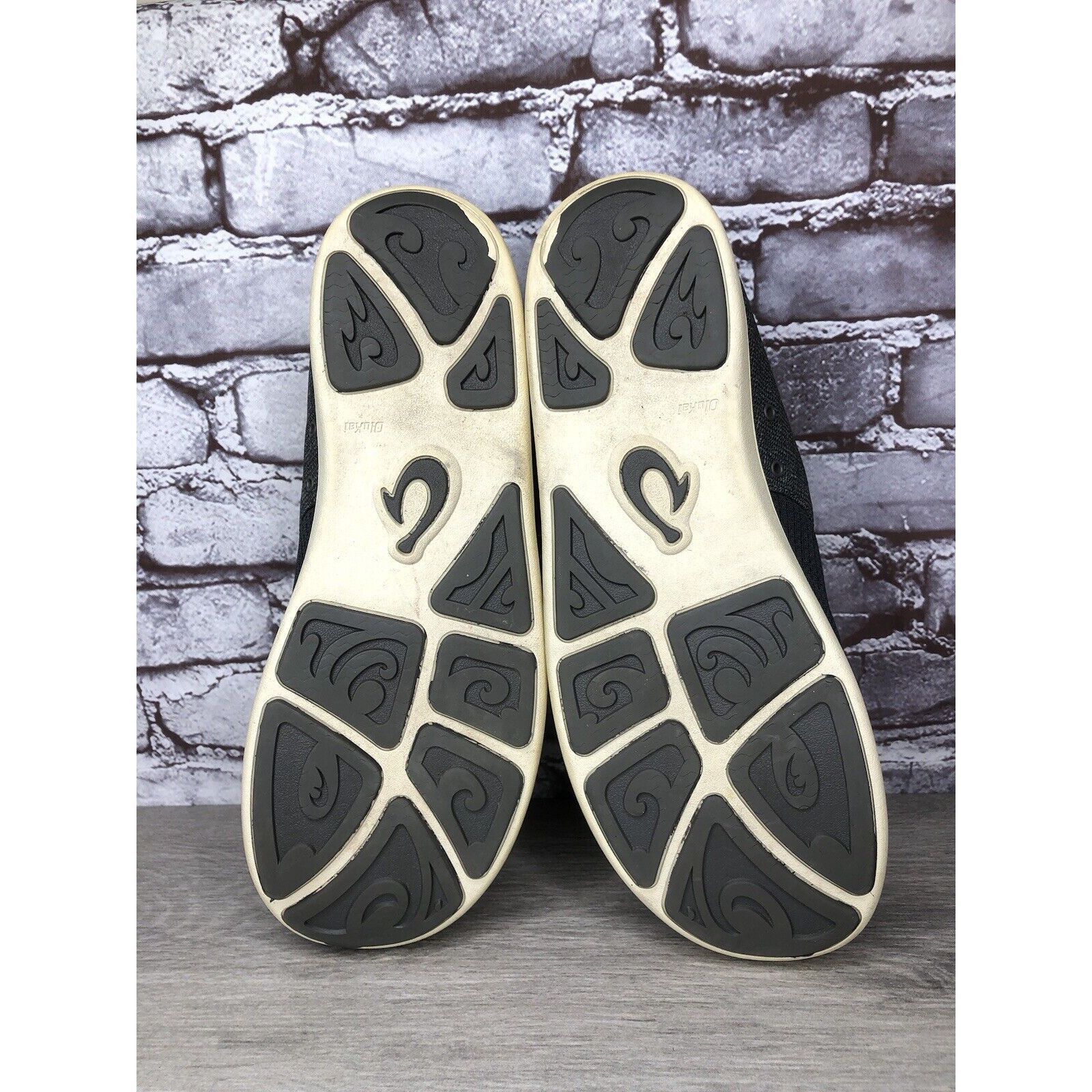 Olukai OluKai Nohea Moku Textile Blue Gray Casual Lace Drop Heel Sh Size US 13 / EU 46 - 12 Thumbnail