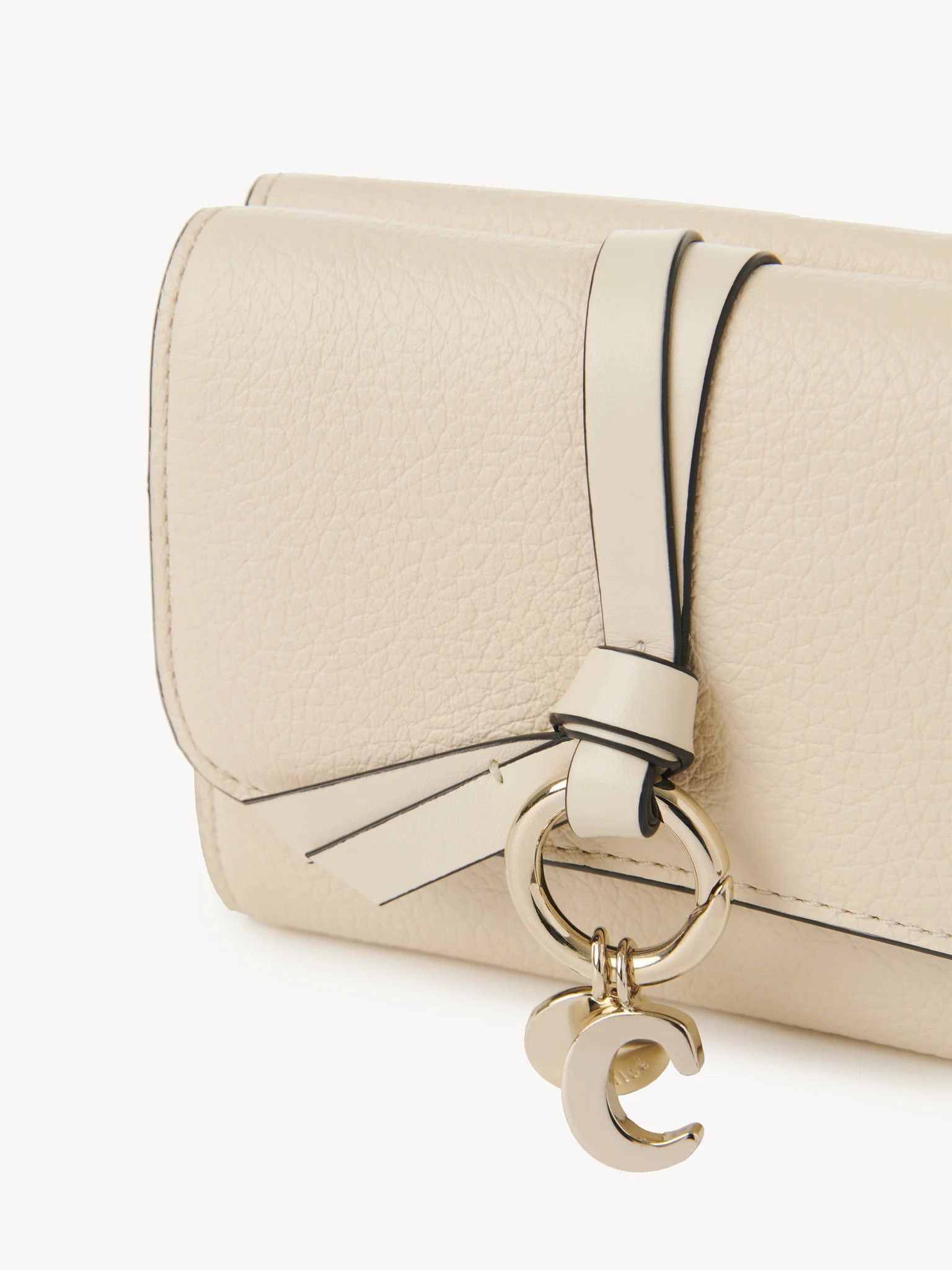 Chloe o1loc1c1024 Size: OS / Alphabet Clutch Chain in Cement Pink Size ONE SIZE - 5 Thumbnail