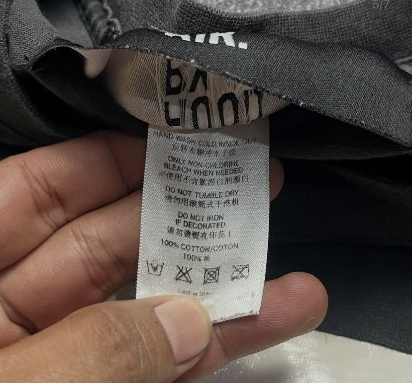 Hood By Air HOOD BY AIR HBA SICK DESIGN WITH SLEEVE PRINT DOUBLE SIDED Size US M / EU 48-50 / 2 - 4 Thumbnail