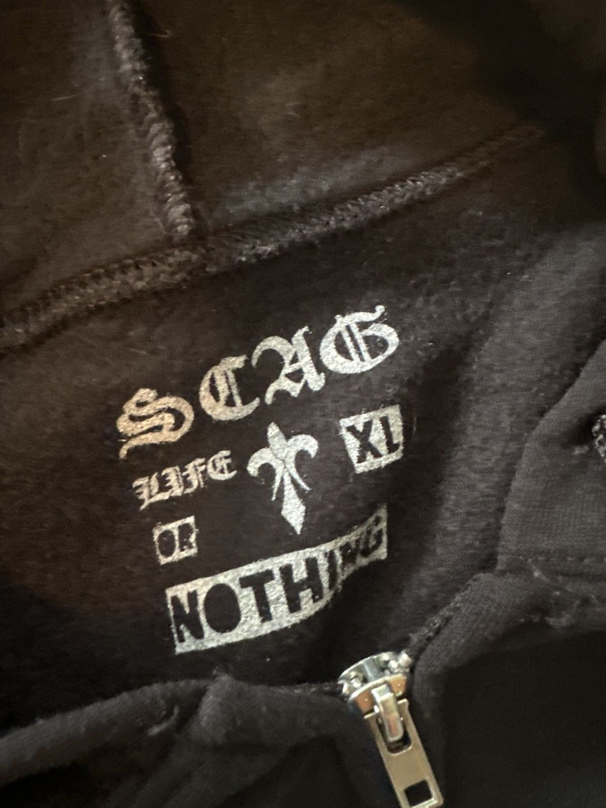Drain Gang × Haunted Mound SCAG Or Nothing Scag Lifestyle Zip Up Size US XL / EU 56 / 4 - 3 Thumbnail