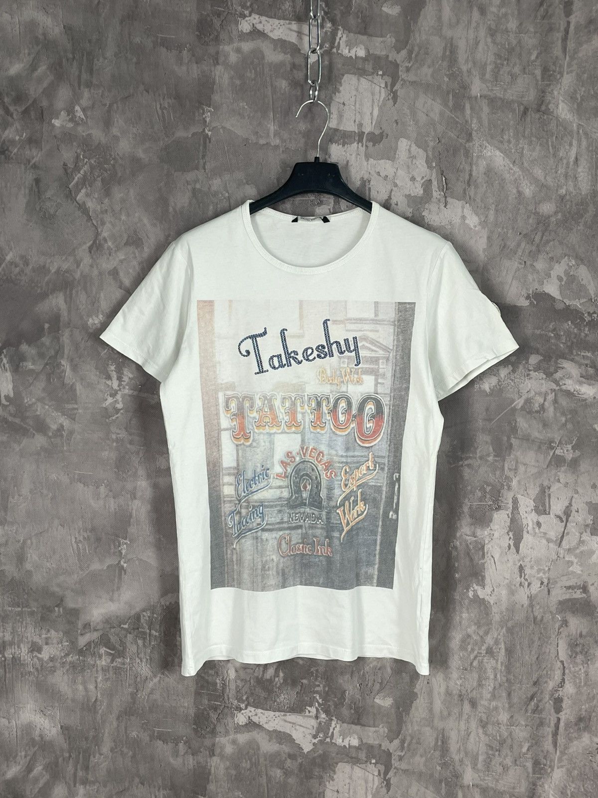 Japanese Brand × Takeshy Kurosawa × Vintage Vintage Takeshy Kurosawa Tattoo T-shirt Japanese Size M Size US M / EU 48-50 / 2 - 1 Thumbnail