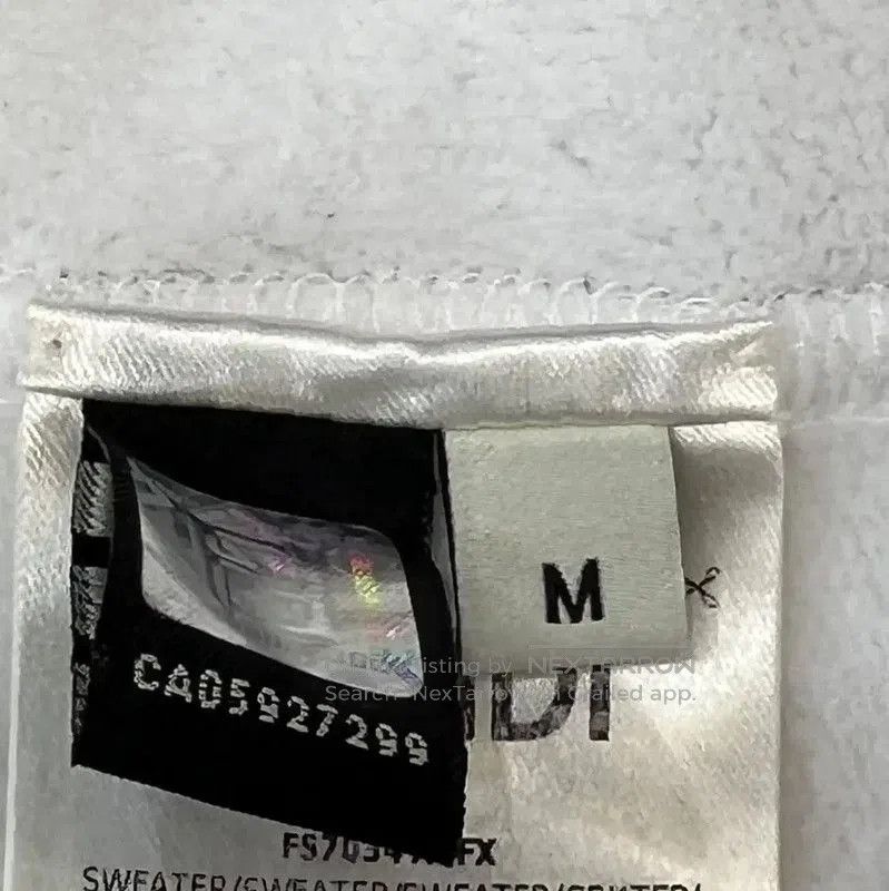 Fendi Fendi Spring Autumn White Cotton Sweatshirt . Size M / US 6-8 / IT 42-44 - 4 Thumbnail