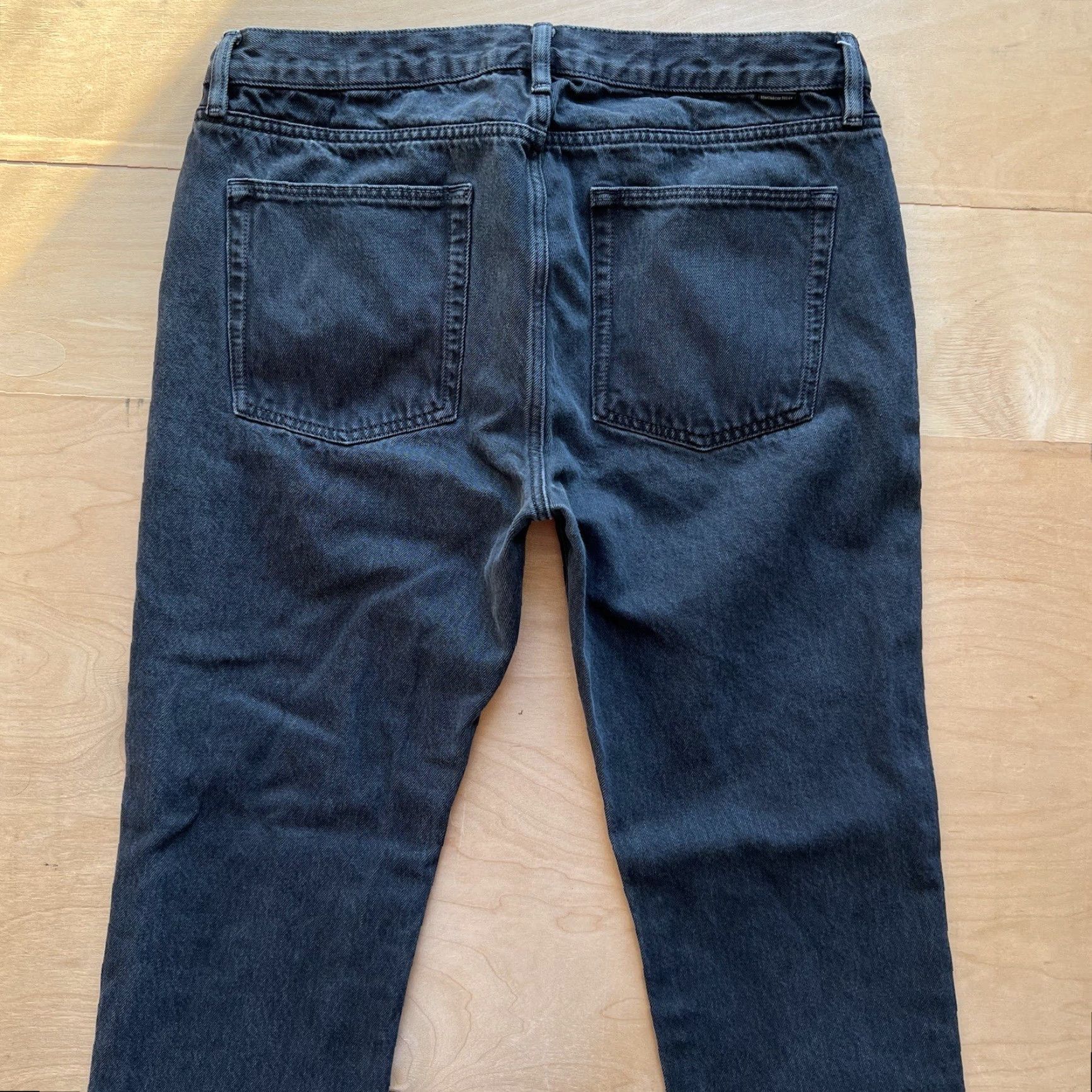 Outerknown Outerknown Jeans 36x31.5 Black Casual Streetwear SEA Drifter Tapered Fit Men’s Jeans Regular 36 Denim Brown Cotton Logo Vintage: No Size US 36 / EU 52 - 7 Thumbnail