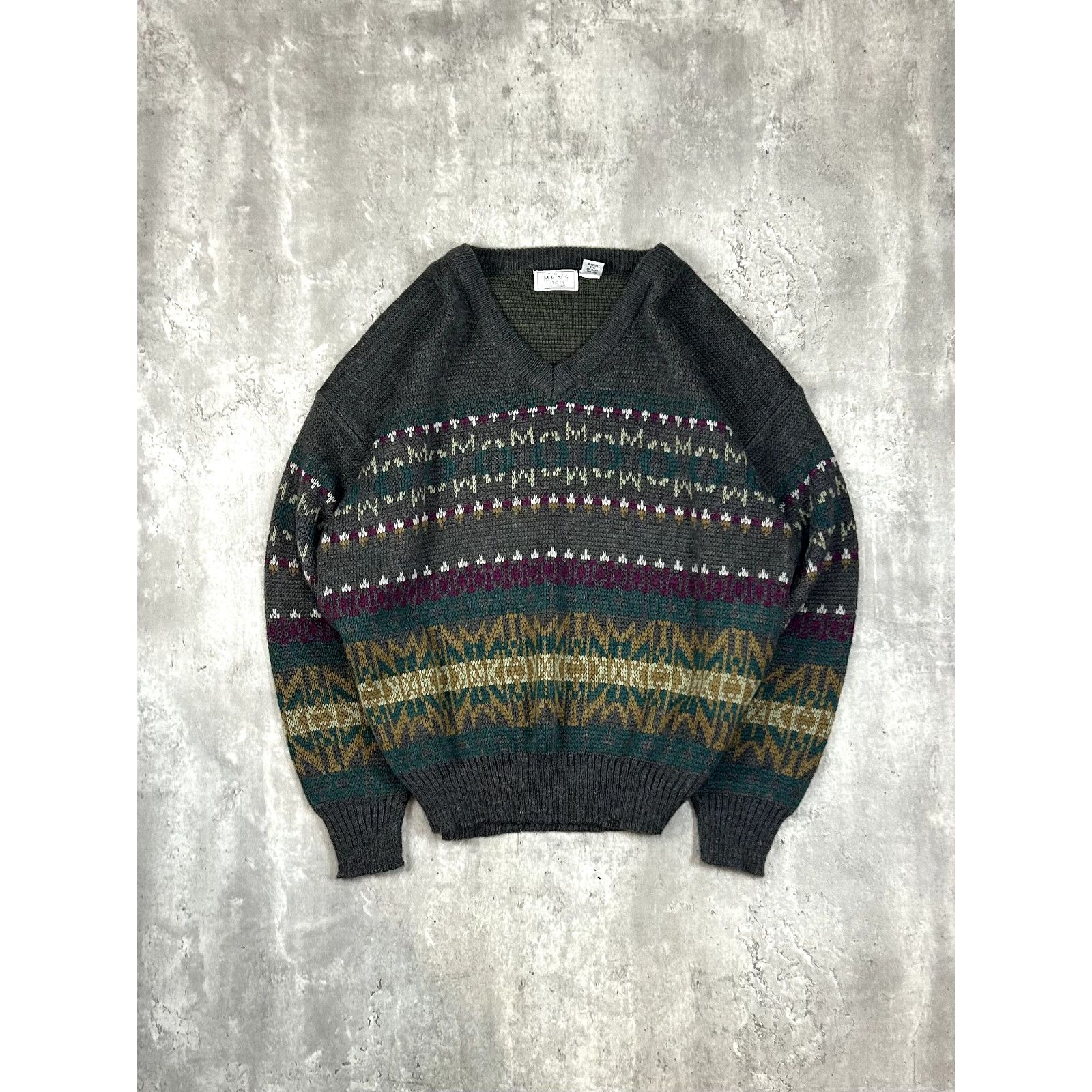 Sears Vintage 80s/90s Sears Ribbed Pull Over Knit Sweater Size XL Size US XL / EU 56 / 4 - 1 Thumbnail